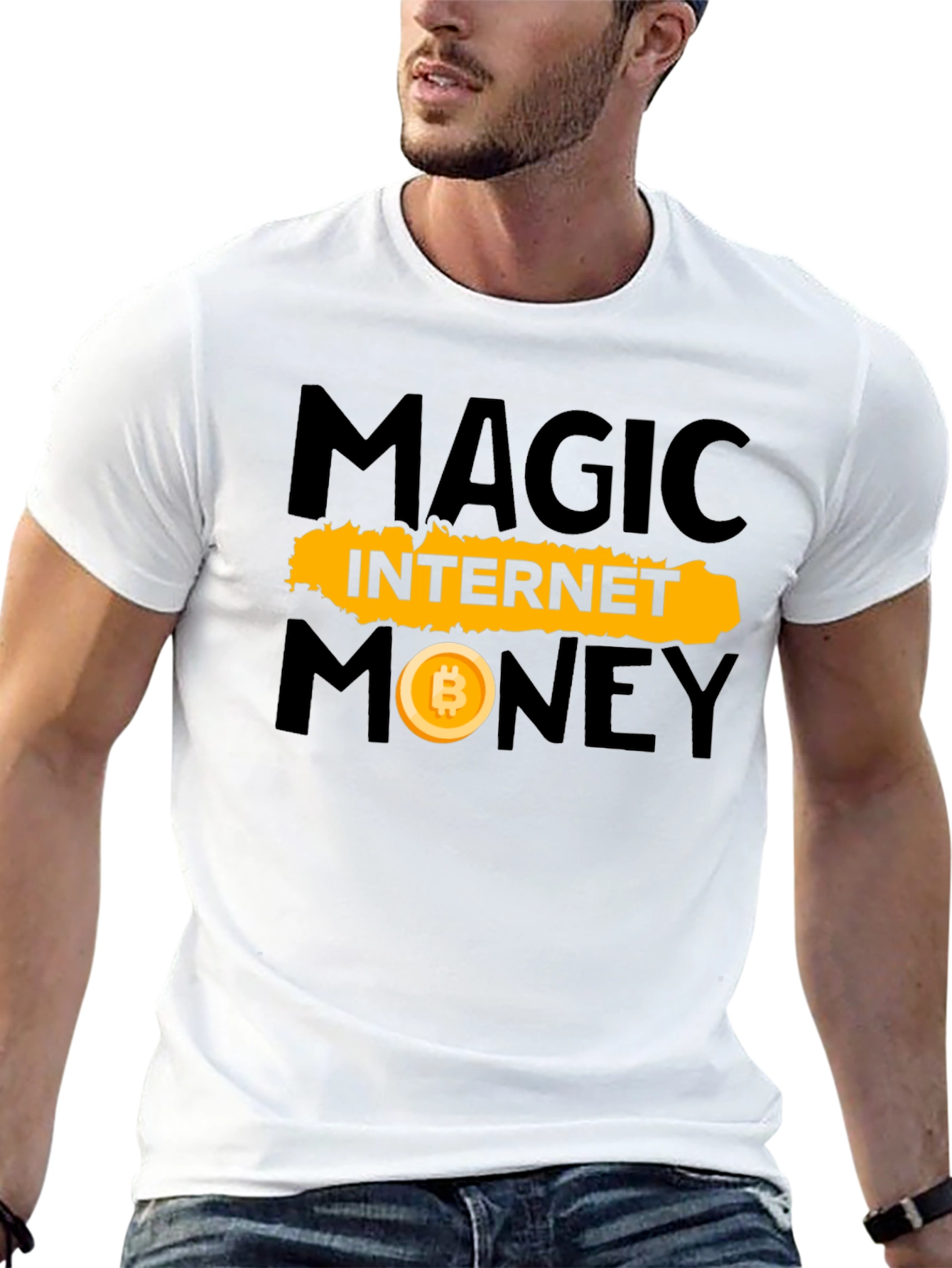 Magic Internet Money Black Graphic Tee