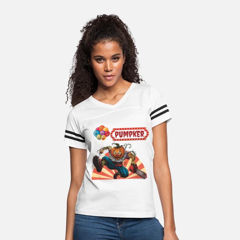 PUMPKER The Sinister Clown Pumpkin HalloweenTShirt