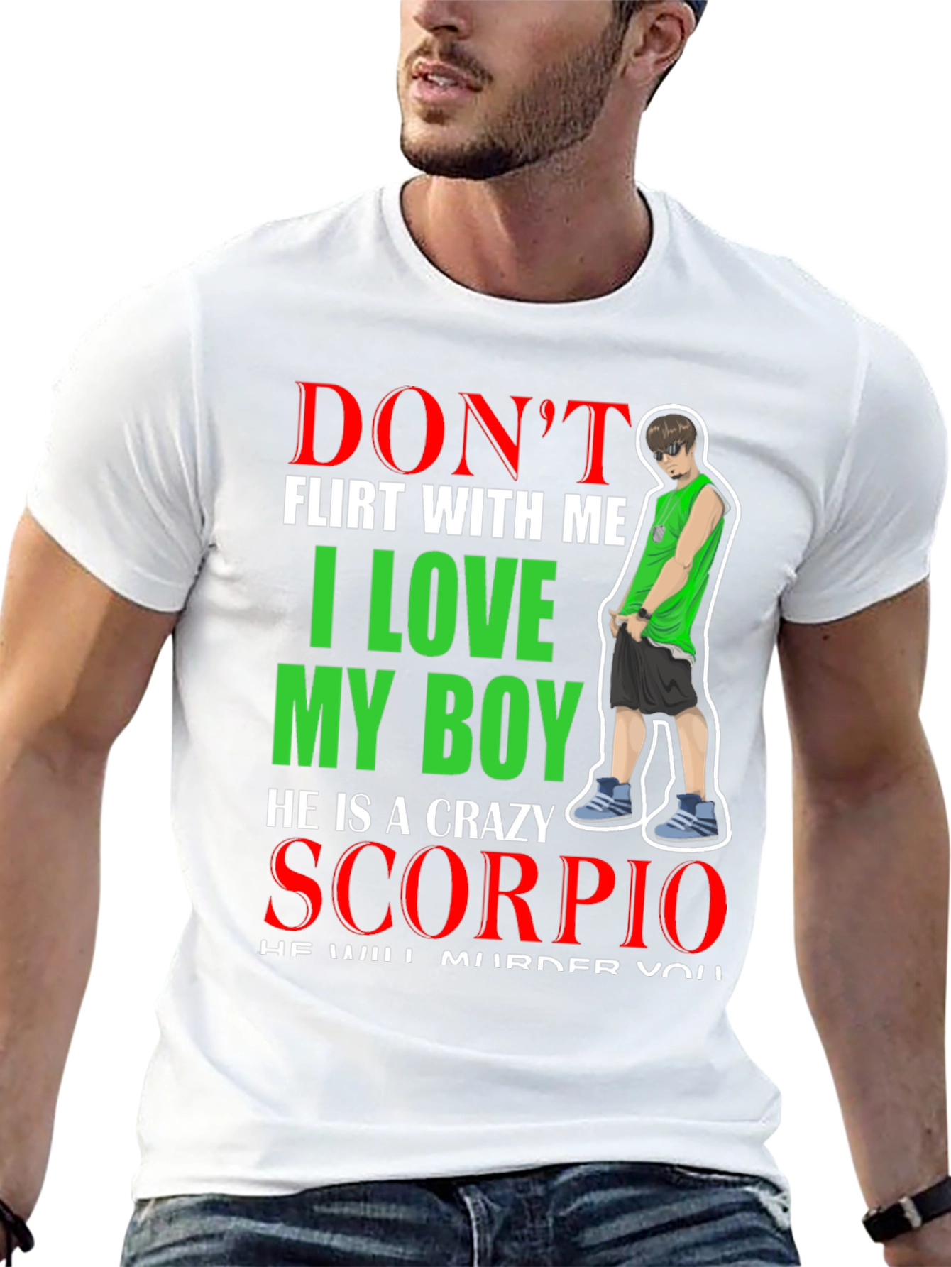 Dont Flirt With Me I Love My Boy T-Shirt