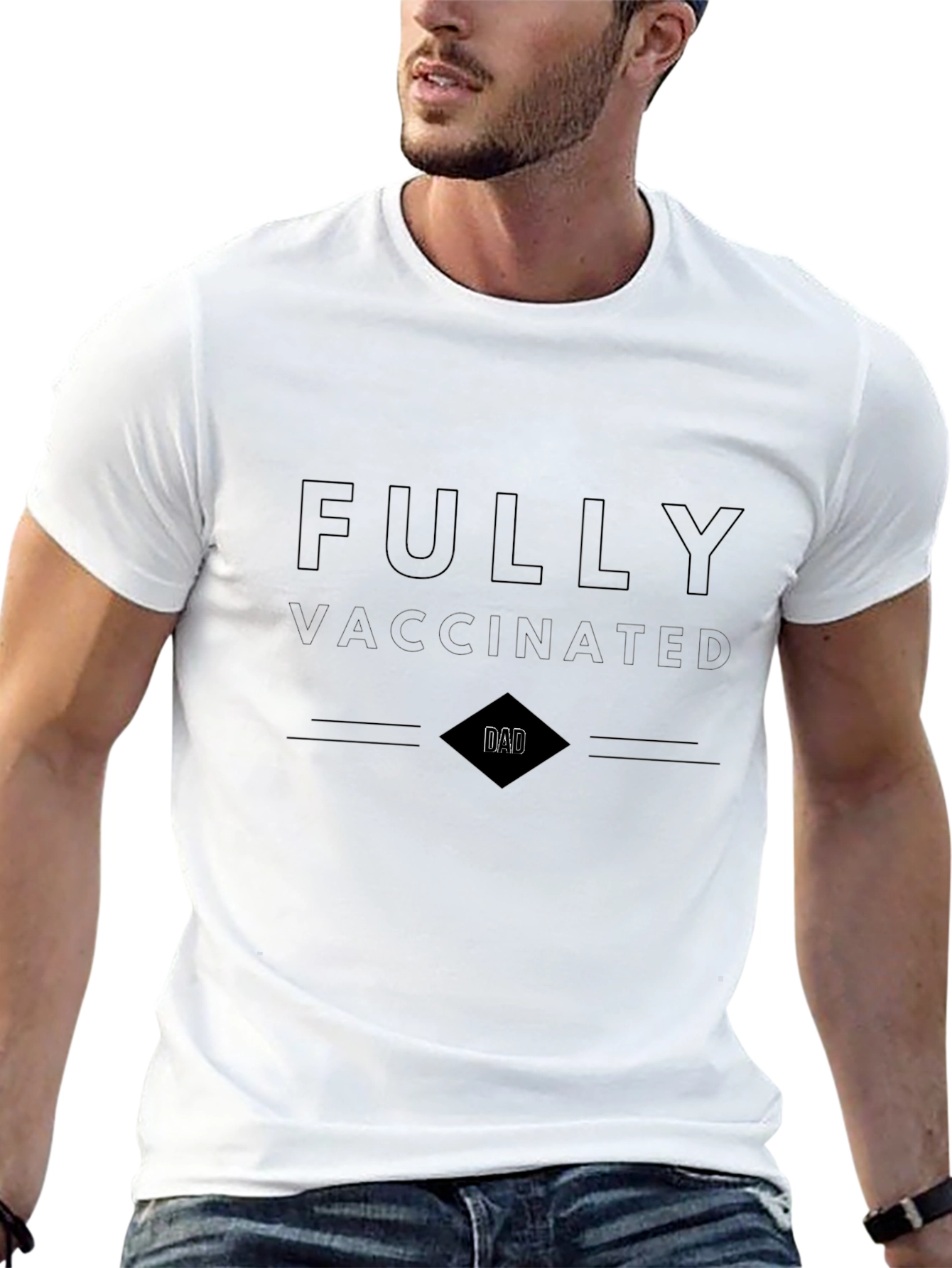 Fully Vaccinated Dad T-Shirt