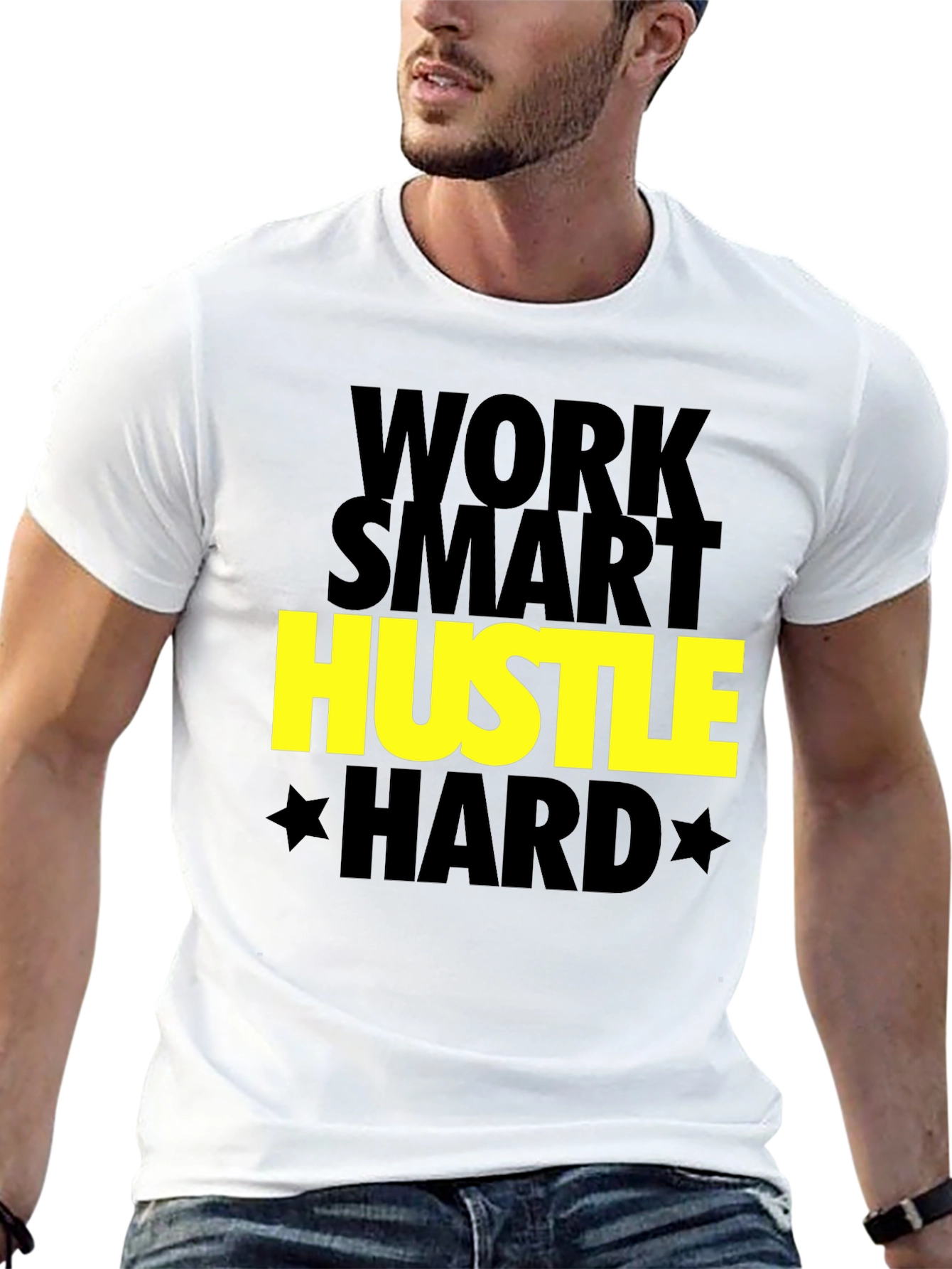 Work Smart Hustle Hard Graphic Tee