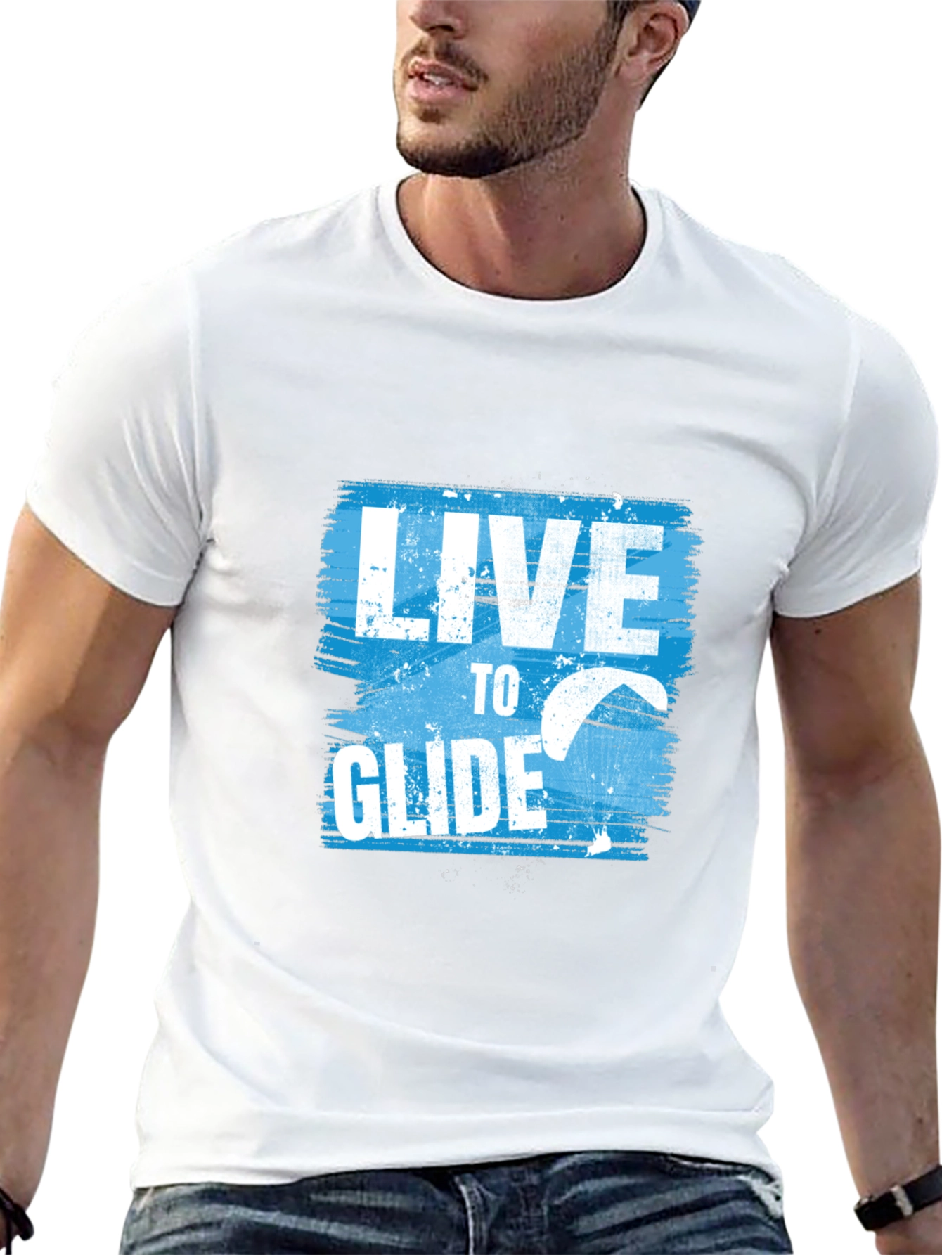 Live to Glide T-Shirt: Paragliding Adventure Tee