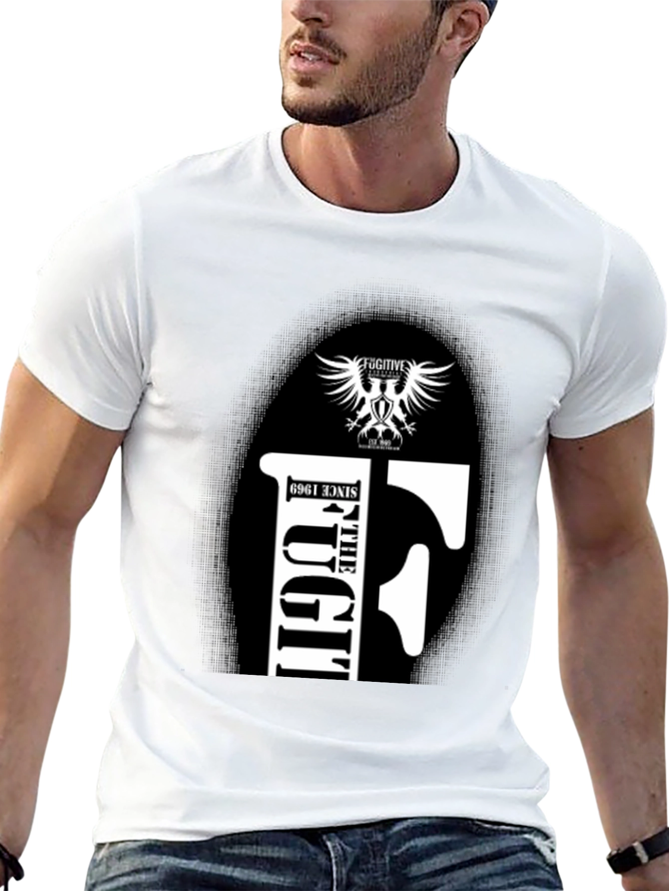 Fugitive Est. 1969 Black Graphic Tee
