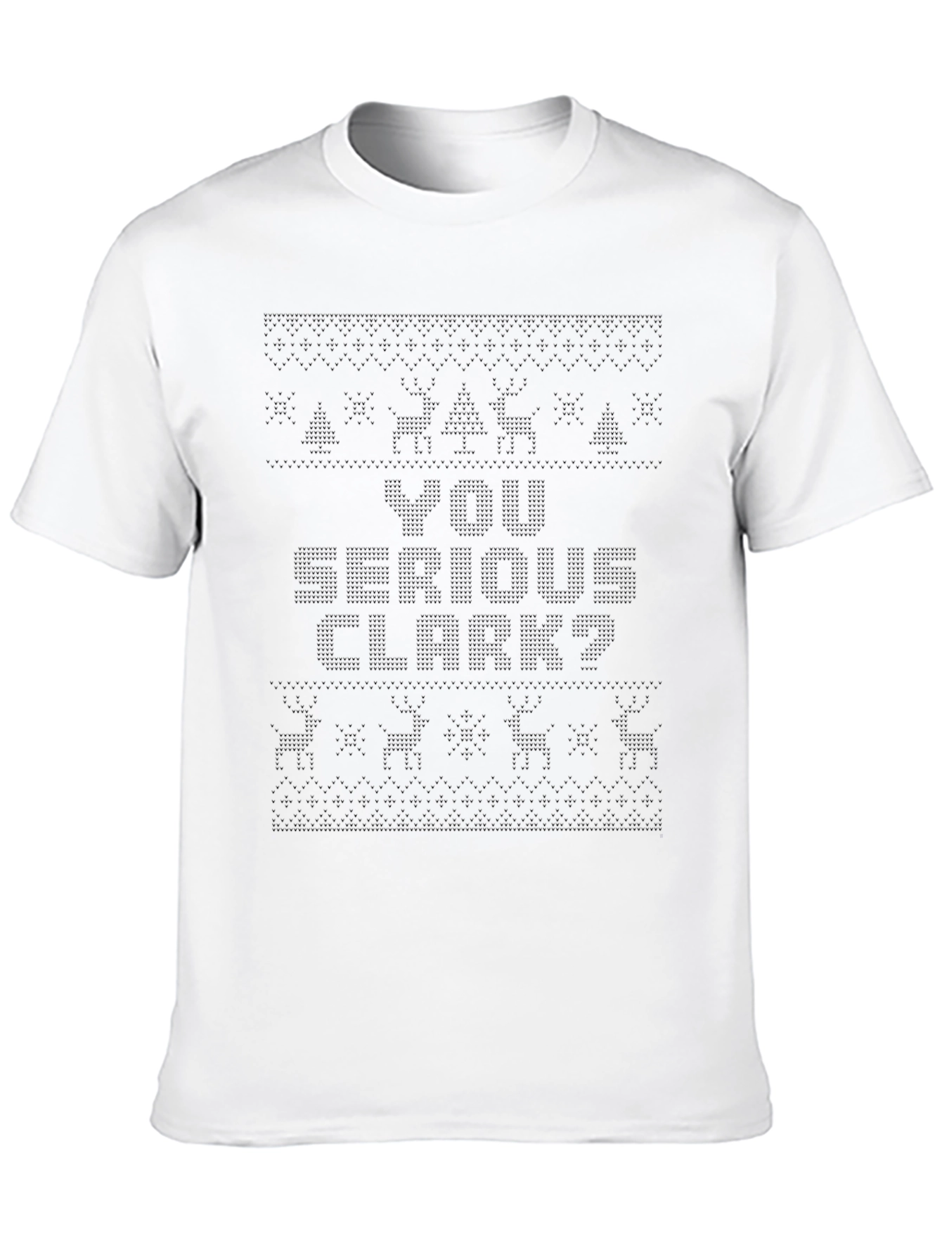 You Serious Clark? Christmas Vacation Black T-Shirt