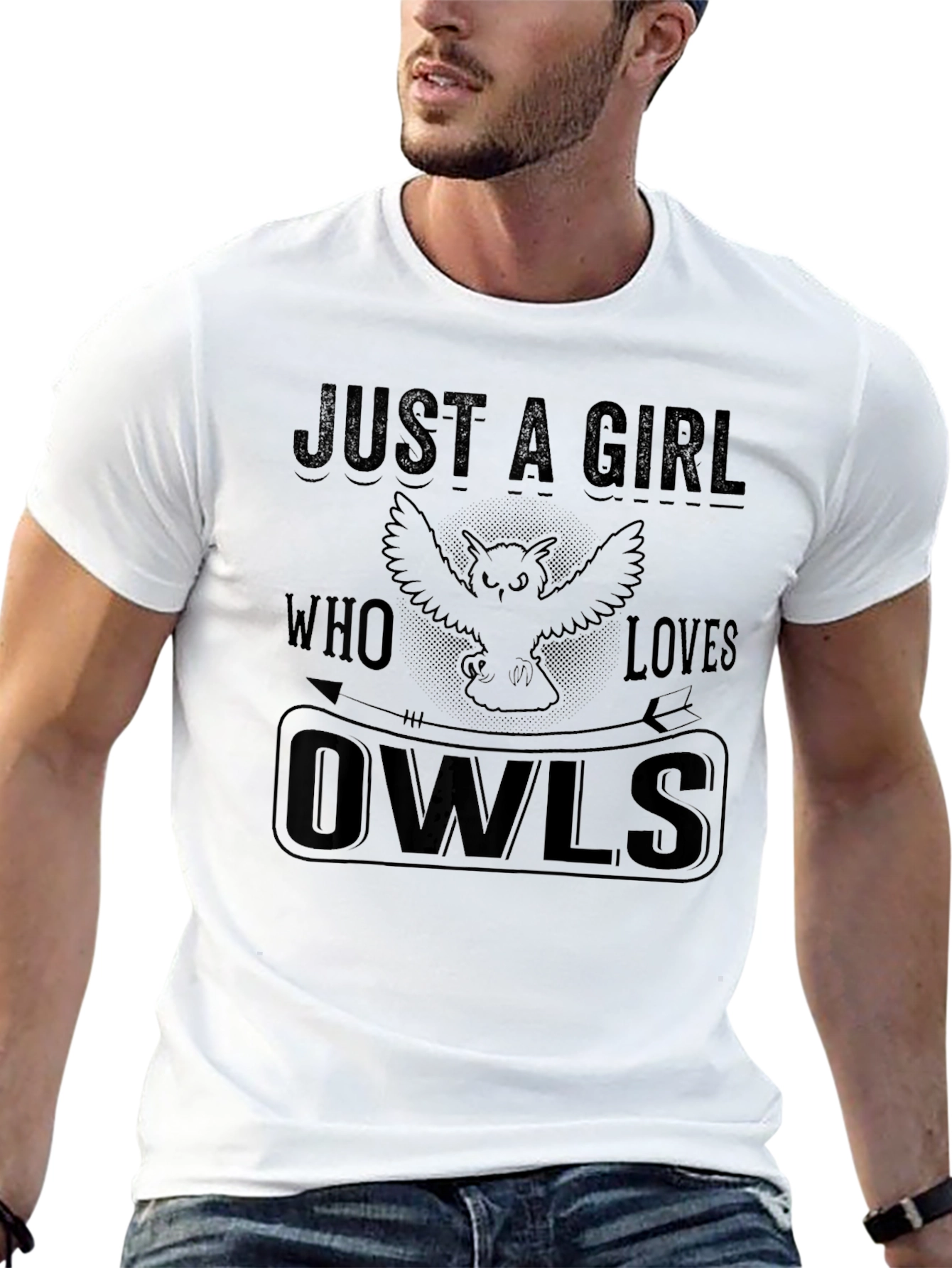 Just A Girl Who Loves Owls T-Shirt