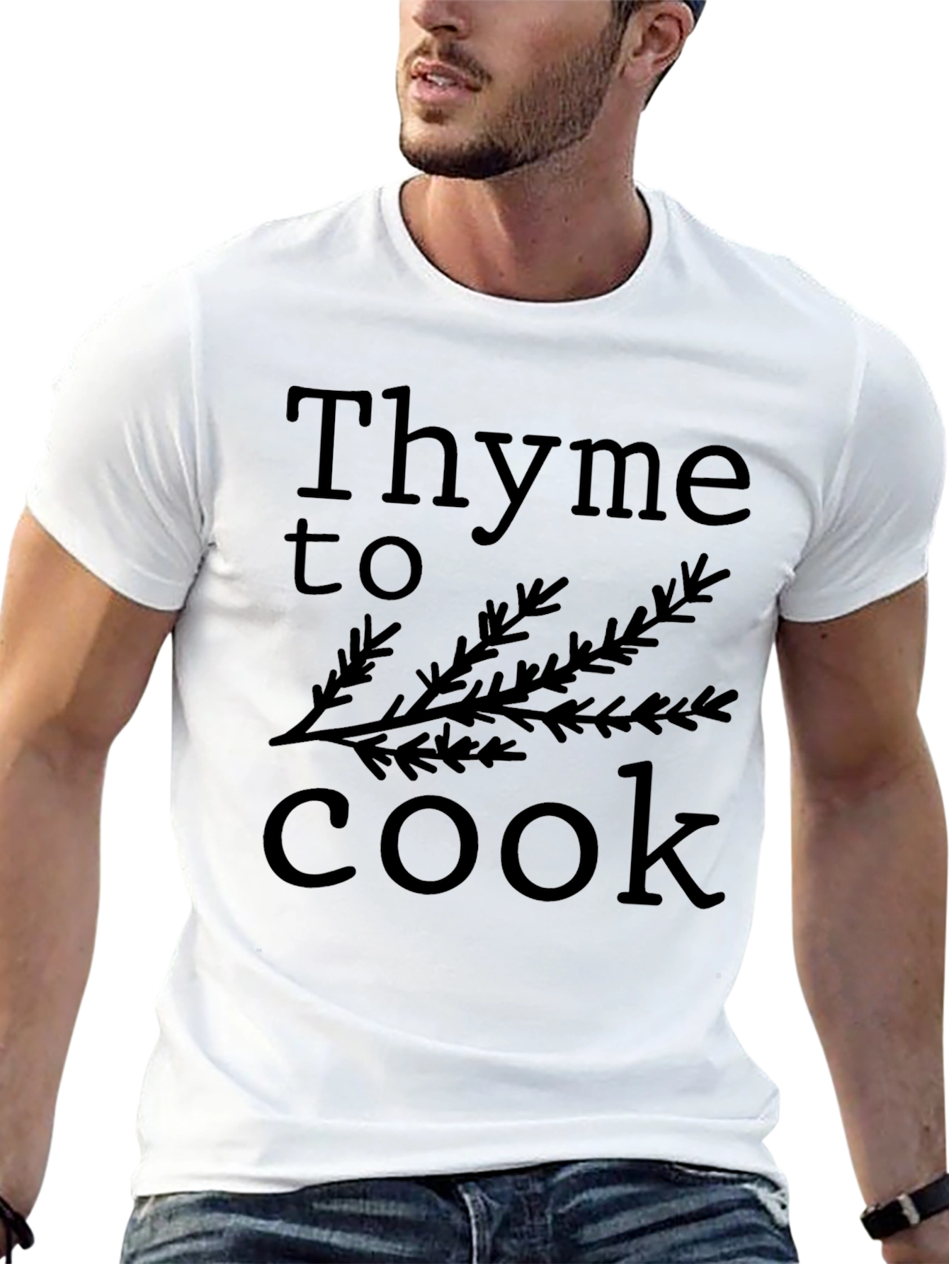 Thyme to Cook Funny Herb T-Shirt