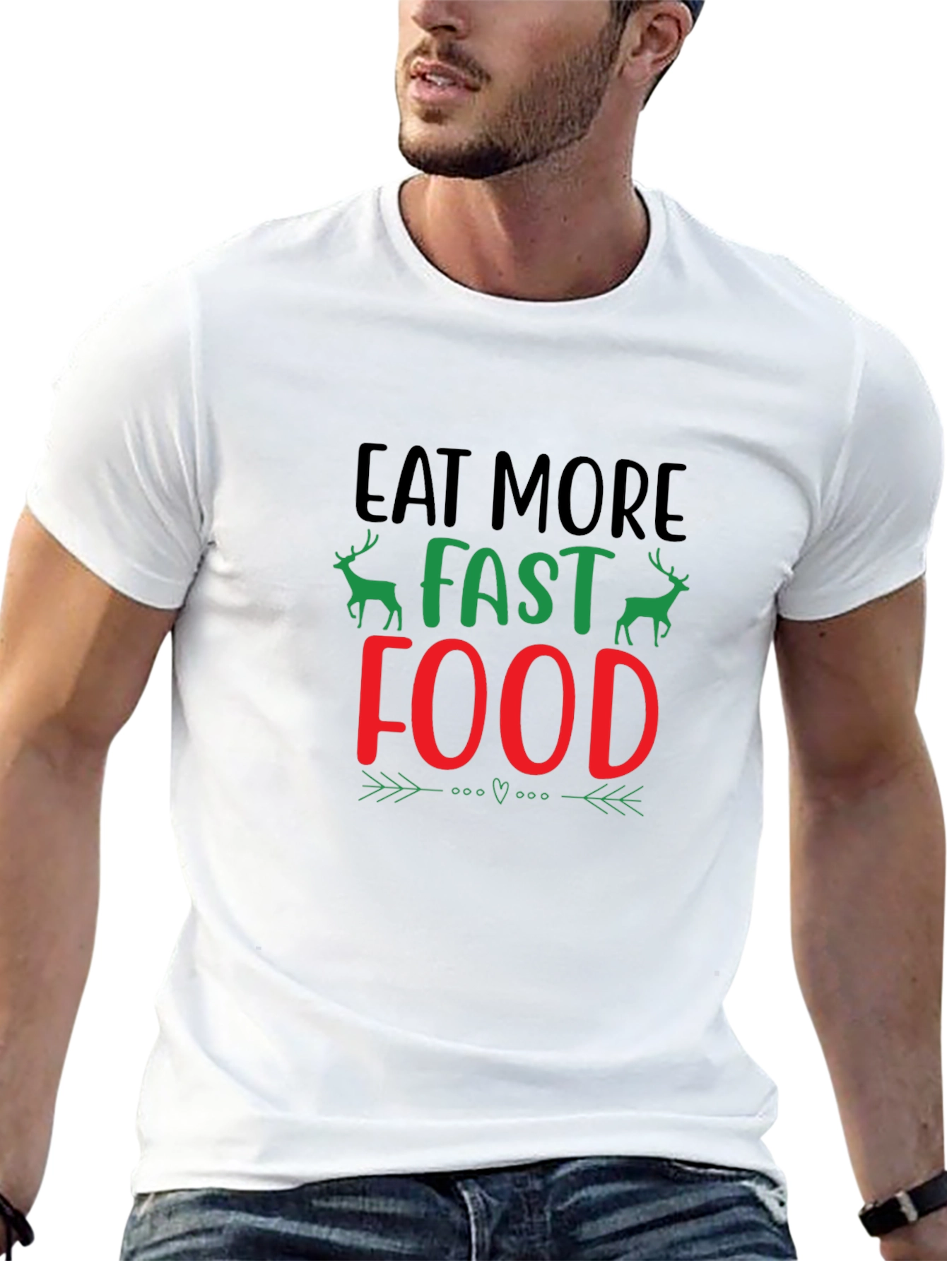 Eat More Fast Food Graphic Tee