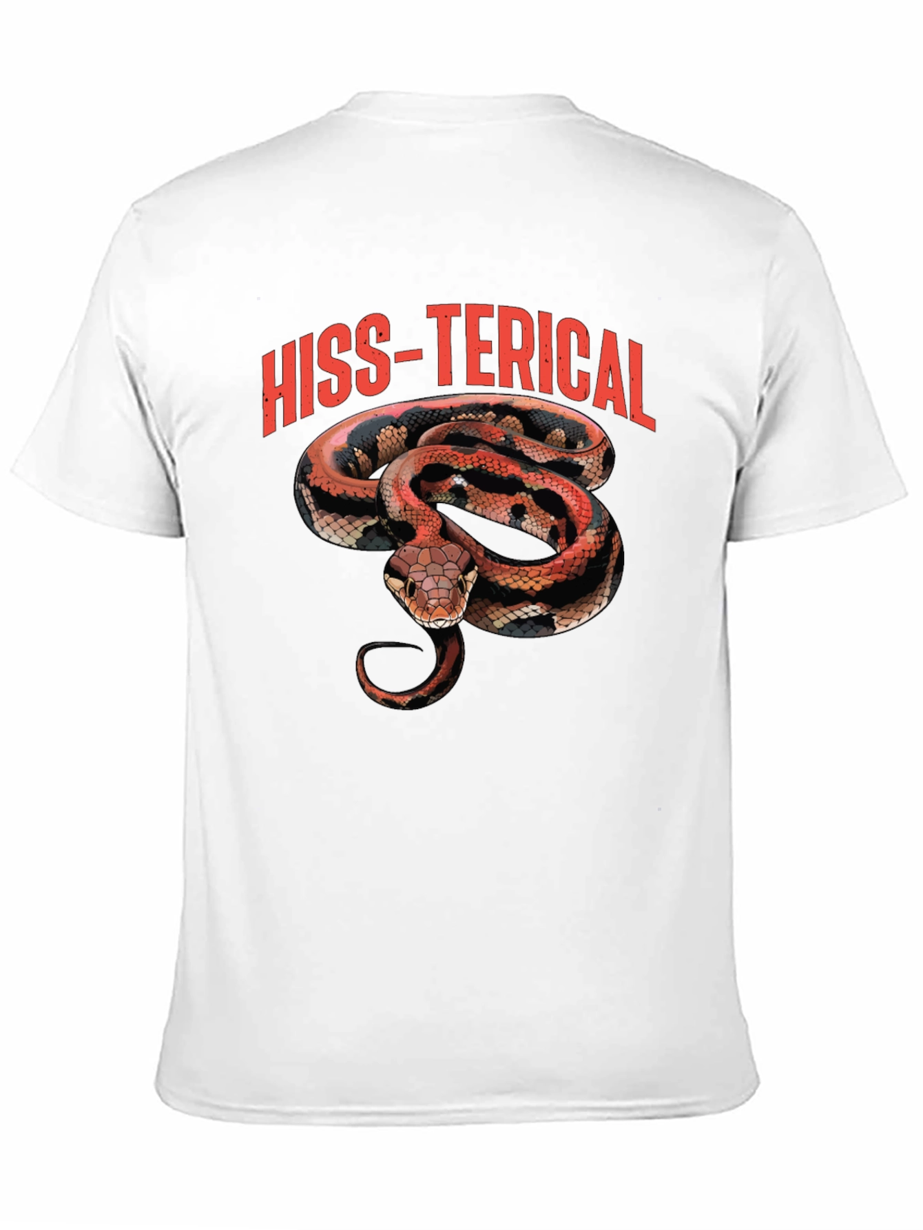 Hiss-terical Snake Graphic T-Shirt