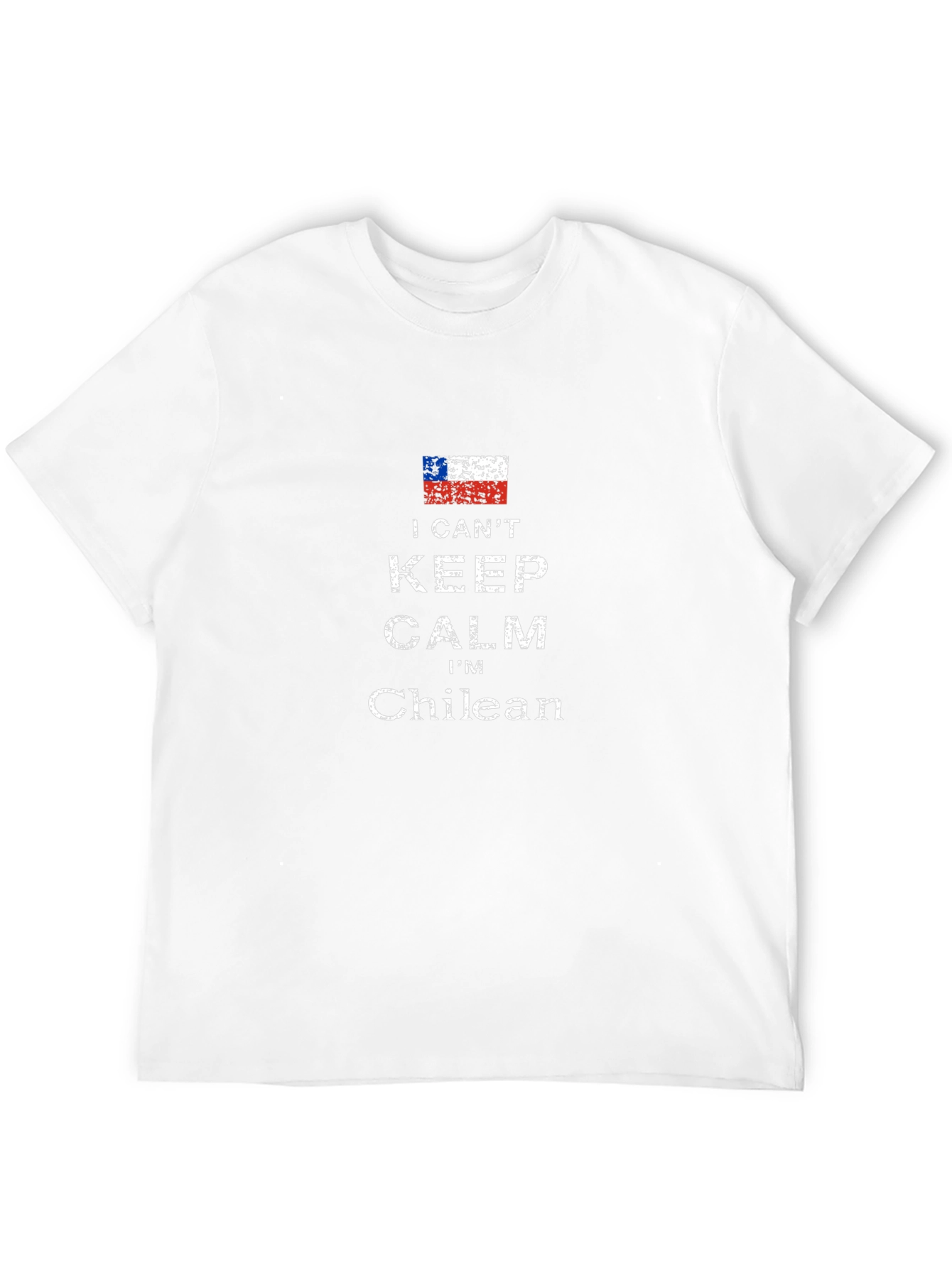 I Cant Keep Calm Im Chilean - Black T-Shirt