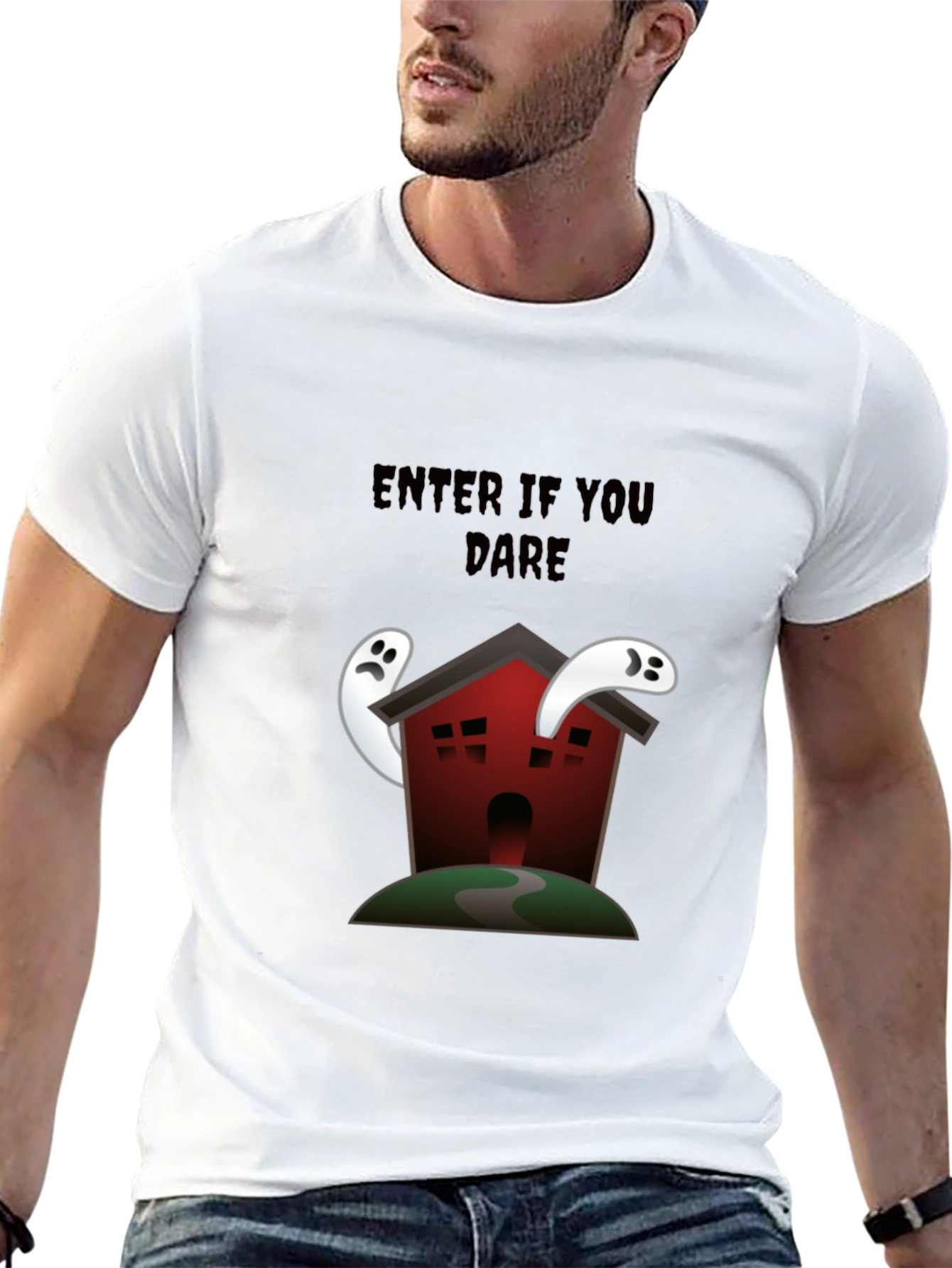 Enter If You Dare Halloween T-Shirt