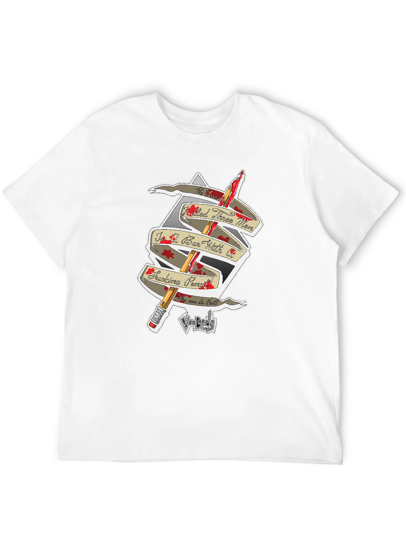 Baba Yaga Pencil T-Shirt