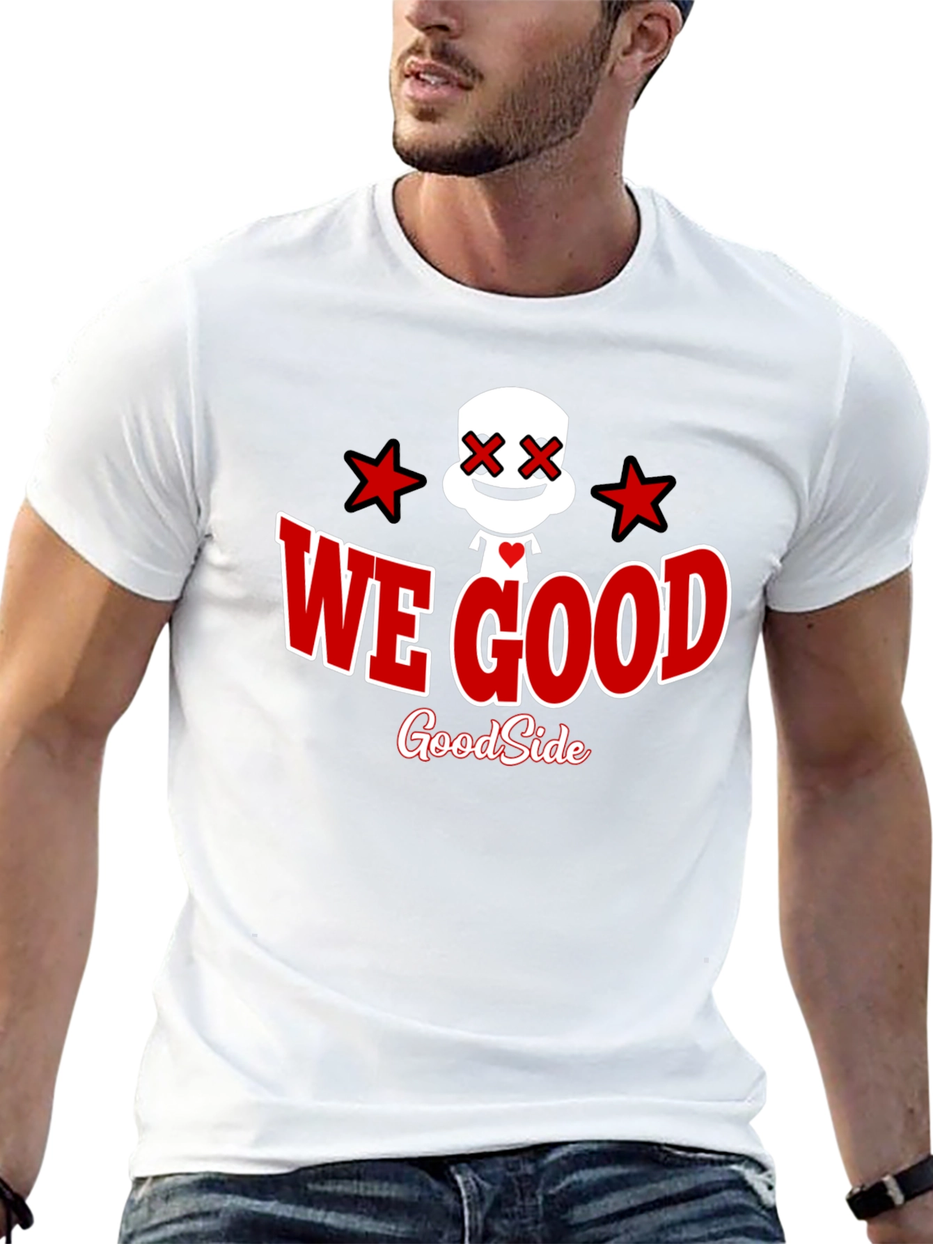 We Good GoodSide Graphic Black T-Shirt