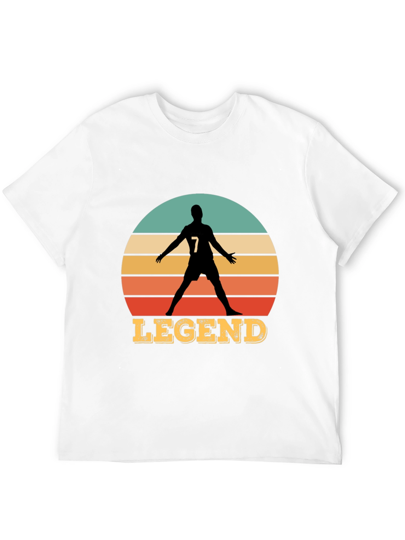Legend Soccer Player Graphic T-Shirt
