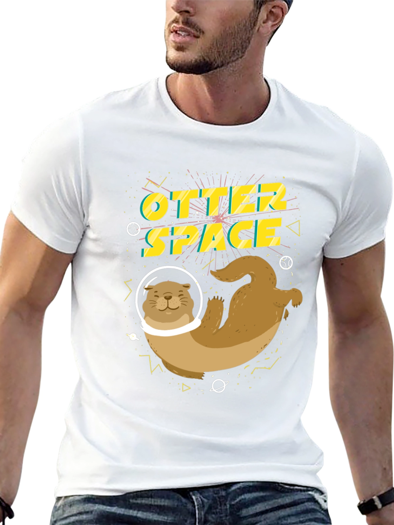 Otter Space T-Shirt - Funny Graphic Tee