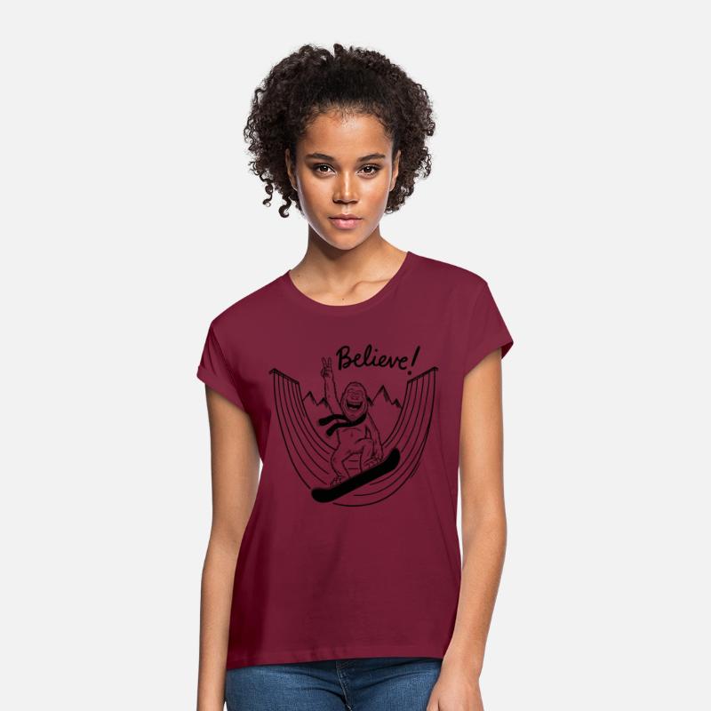 Sasquatch Bigfoot Snowboard Snowboarder