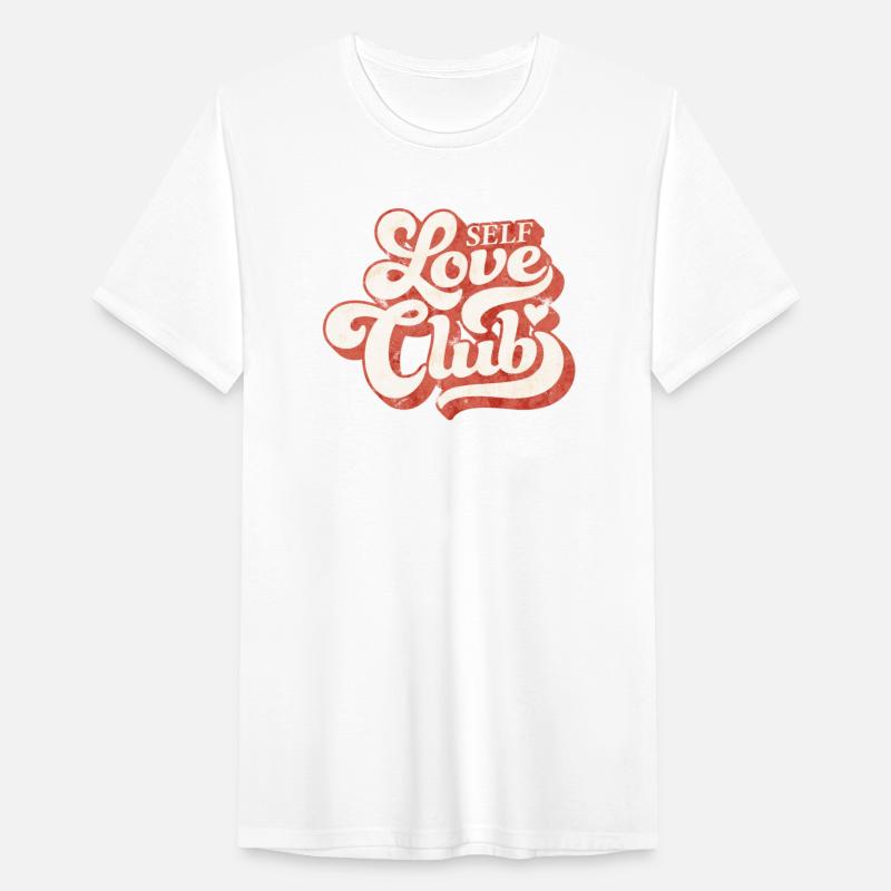 SELF LOVE CLUB IN GROOVY TYPO