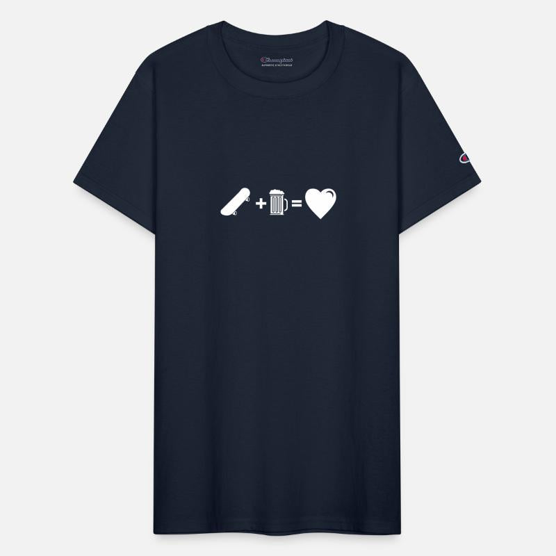 Skateboard Beer Mug of Beer Is Love Athlete Gift