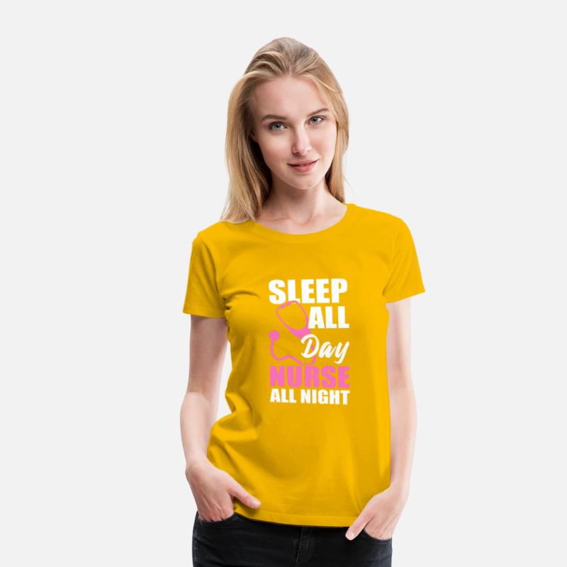 Sleep All Day Nurse All Night Healthcare Assistant