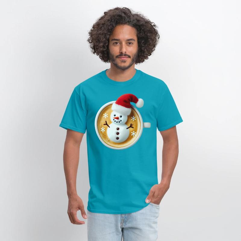 Snowpuccino Snowman Snow Cappuccino Winter