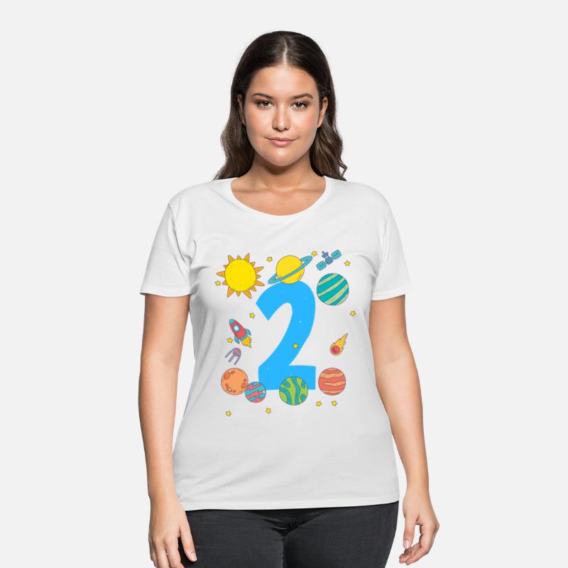 Space Number Two Adventure Fun Birthday