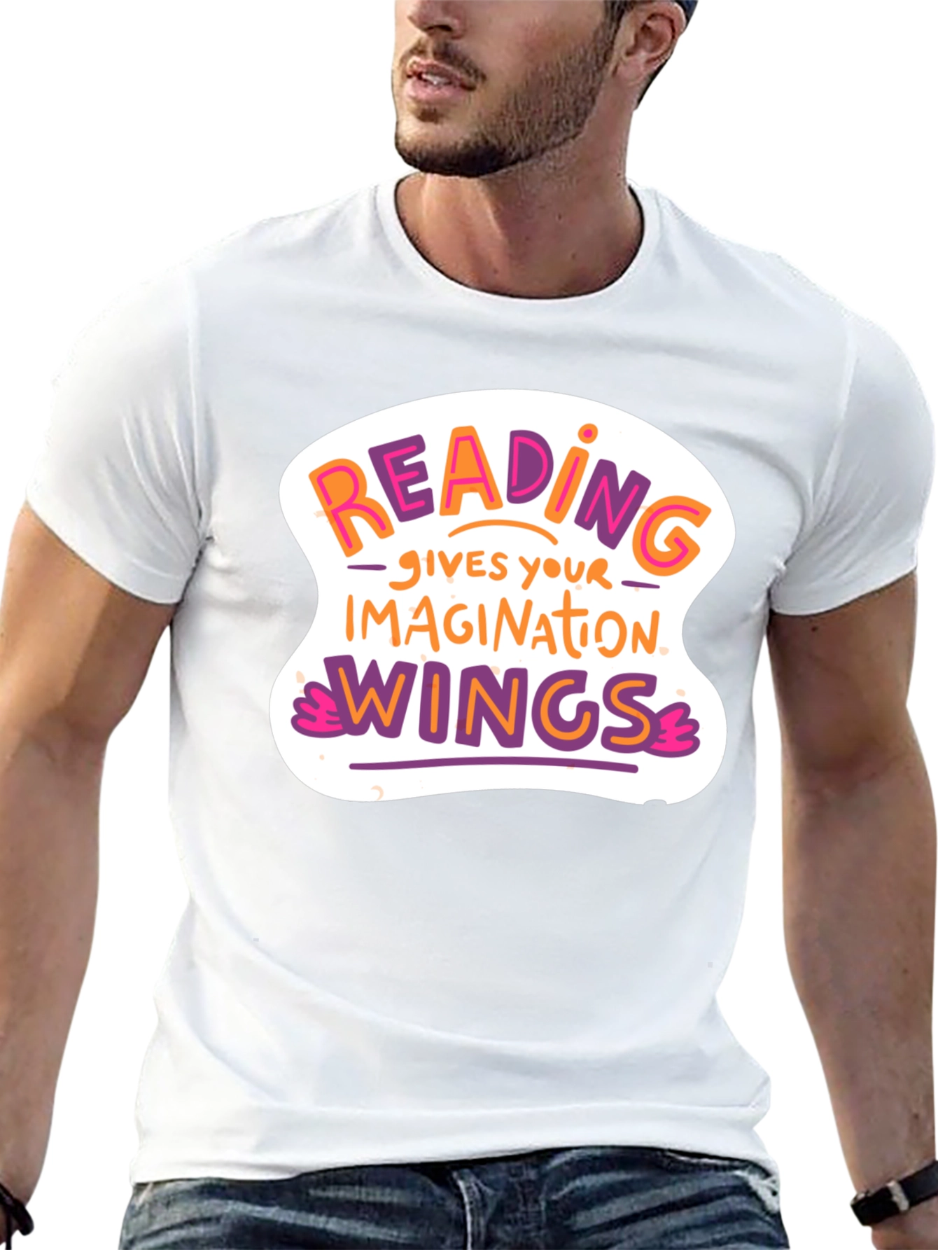Reading Gives Imagination Wings T-Shirt
