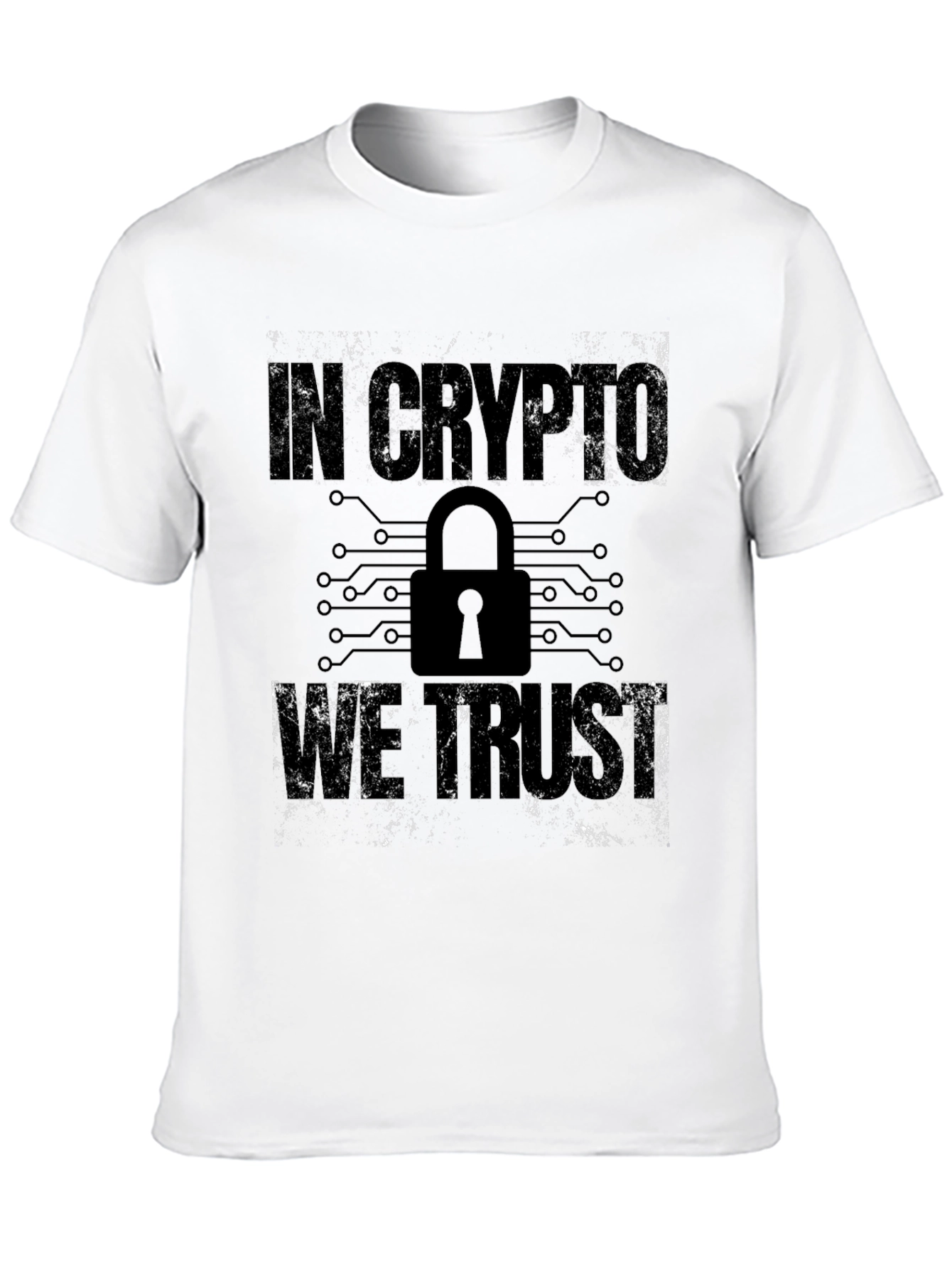 In Crypto We Trust T-Shirt - Black
