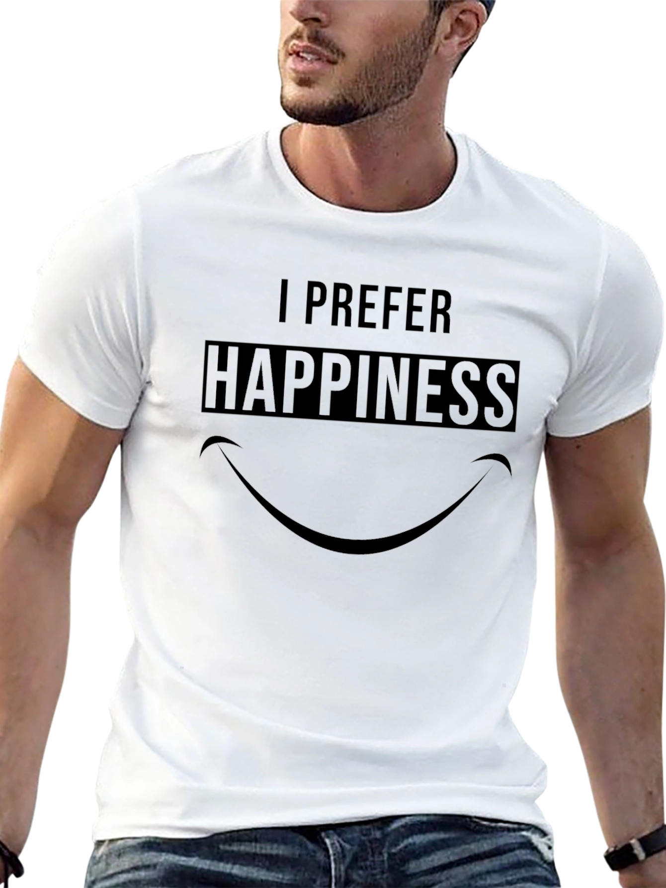I Prefer Happiness Graphic Tee