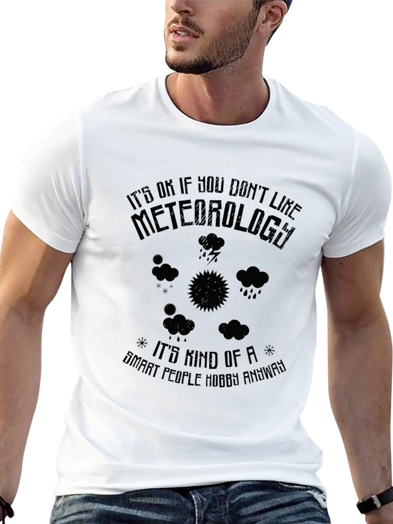 Meteorology Smart People Hobby Graphic T-Shirt