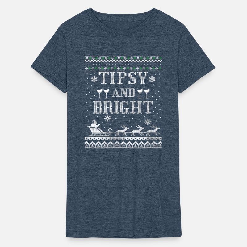 Tipsy and Bright Ugly Christmas Sweater