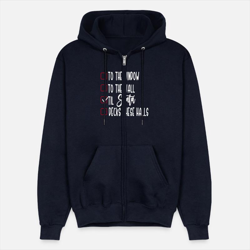 To The Window To The Wall Til Santa Decks These Ha