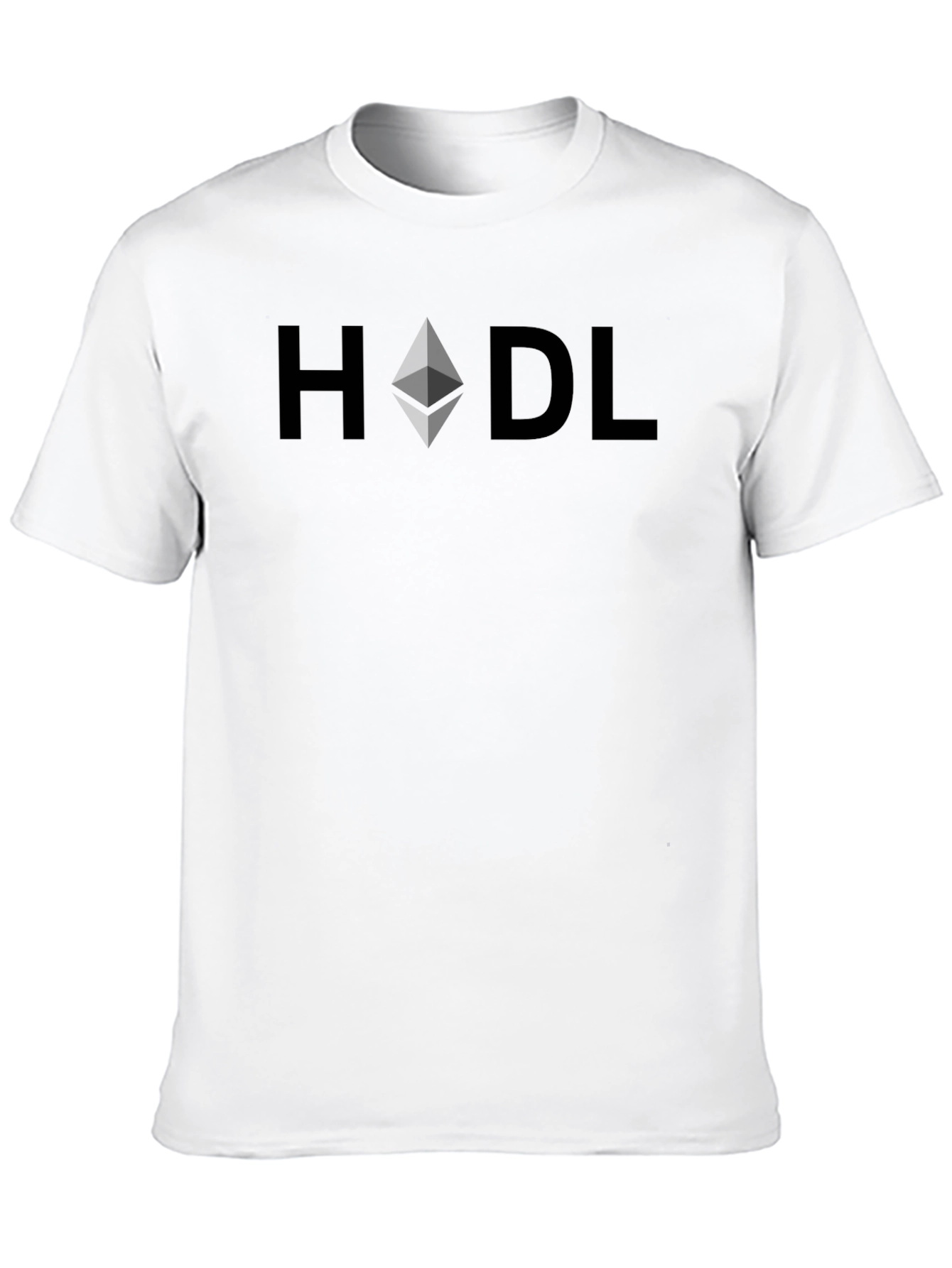 HODL Ethereum Crypto Black T-Shirt