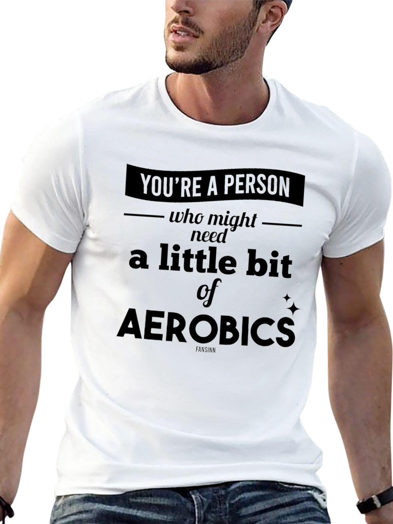 Aerobics Humor Graphic Tee