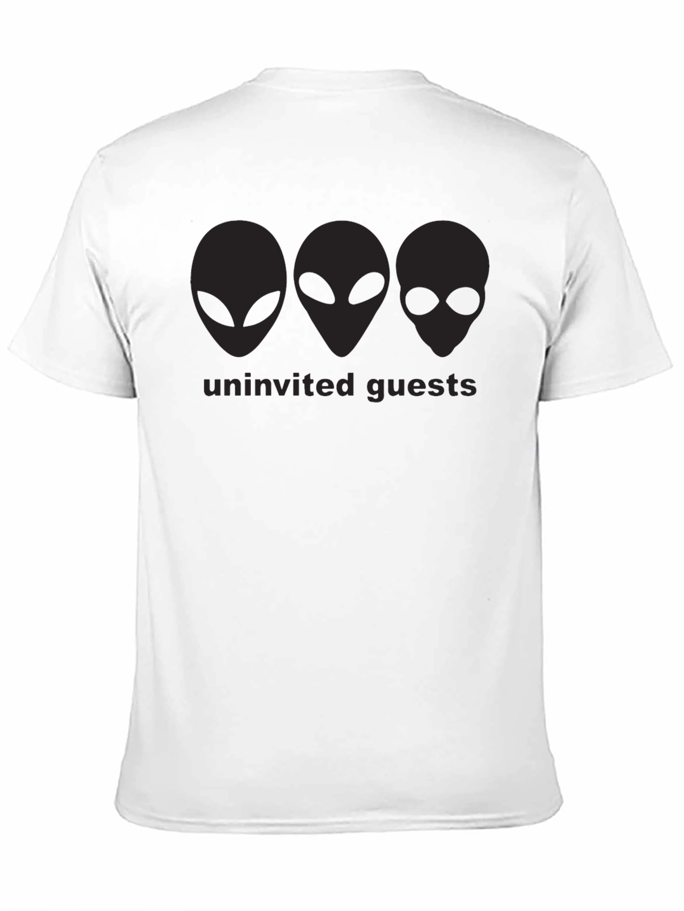 Uninvited Guests Alien Graphic Tee - Black
