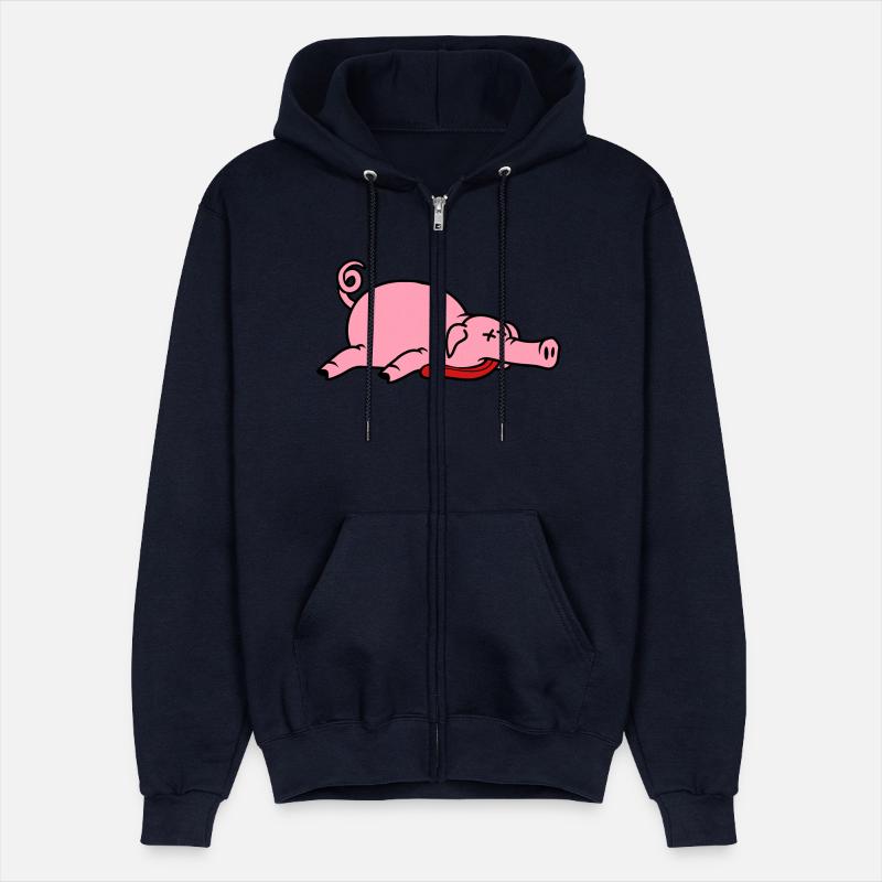 Unconscious dead pig barbecue food meat funny