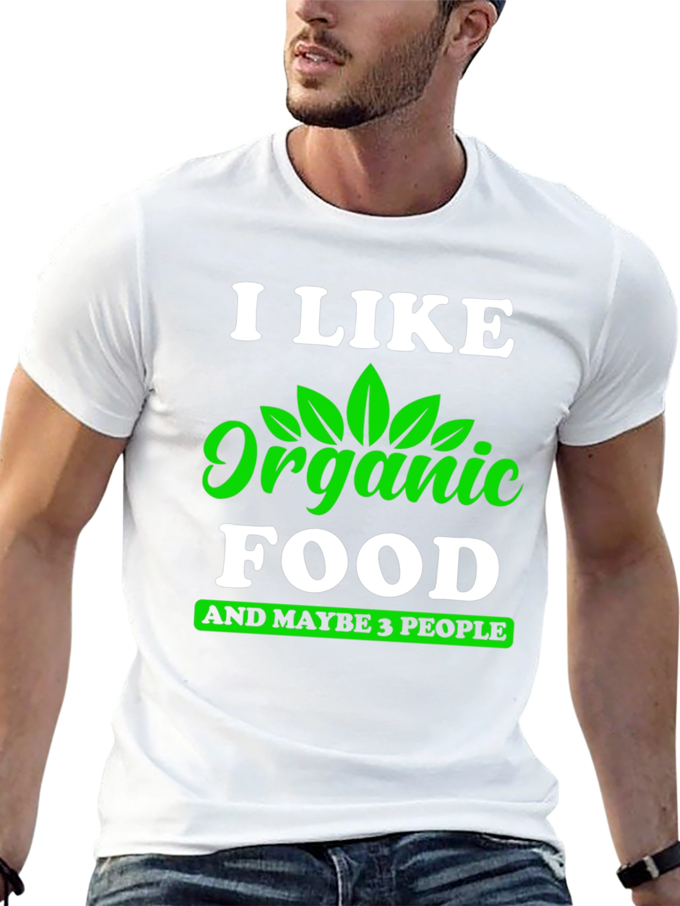 Organic Food Lover T-Shirt - Funny Vegan Tee