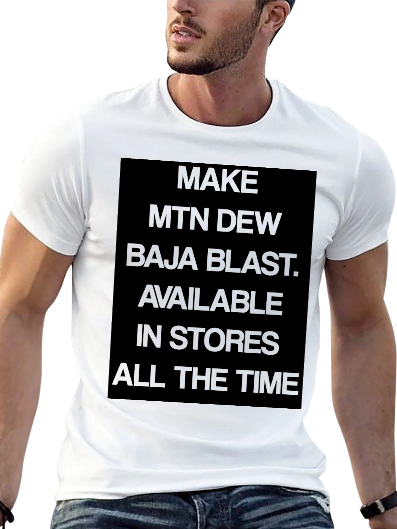 Make MTN Dew Baja Blast Available T-Shirt