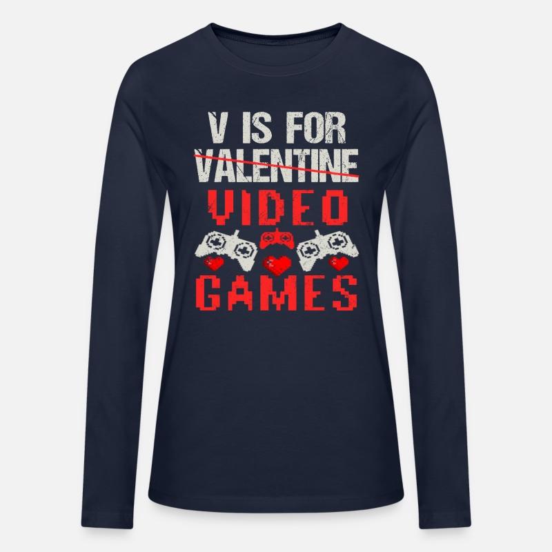 V is for Video Games Valentines Day Gamer Men Boys