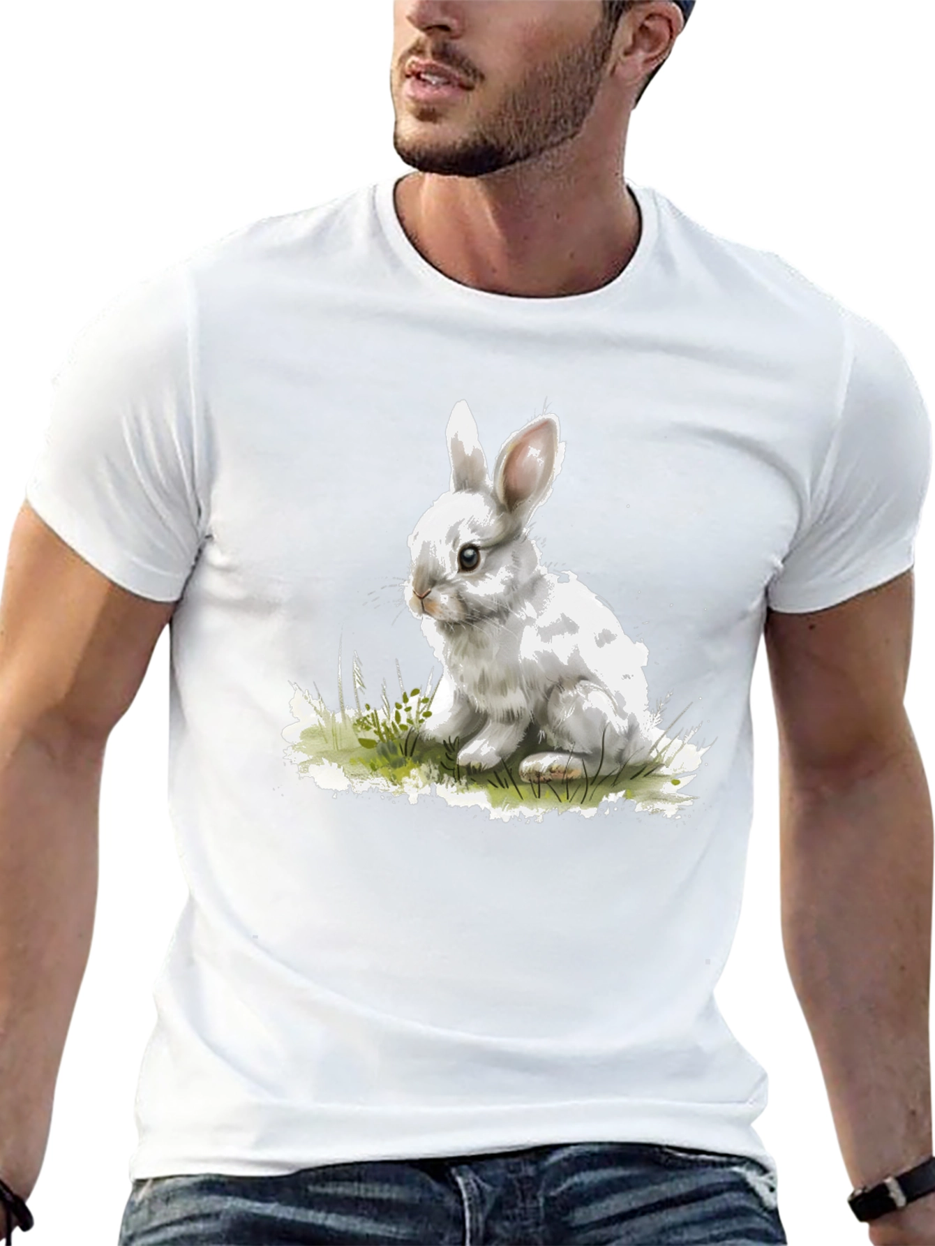 Cute Bunny Rabbit Graphic Tee