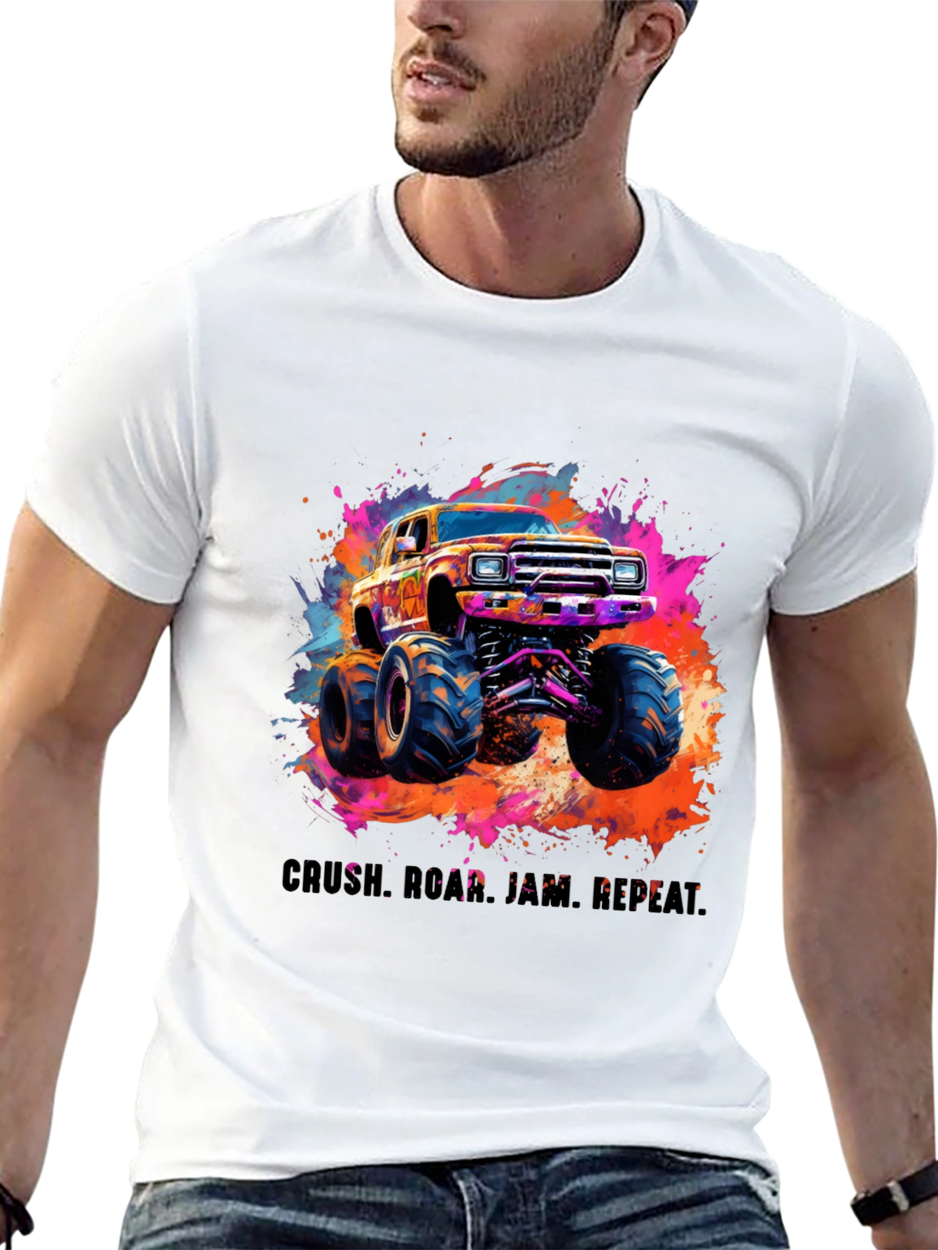 Monster Truck Graphic Tee