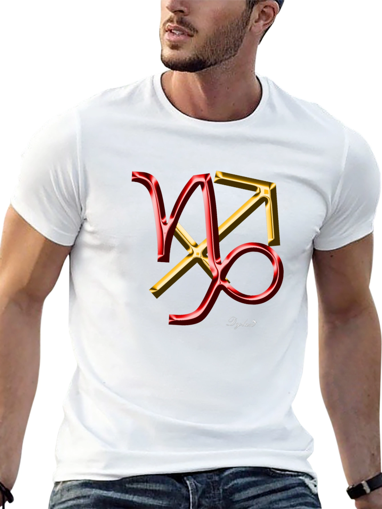 Zodiac Capricorn Sagittarius Black T-Shirt