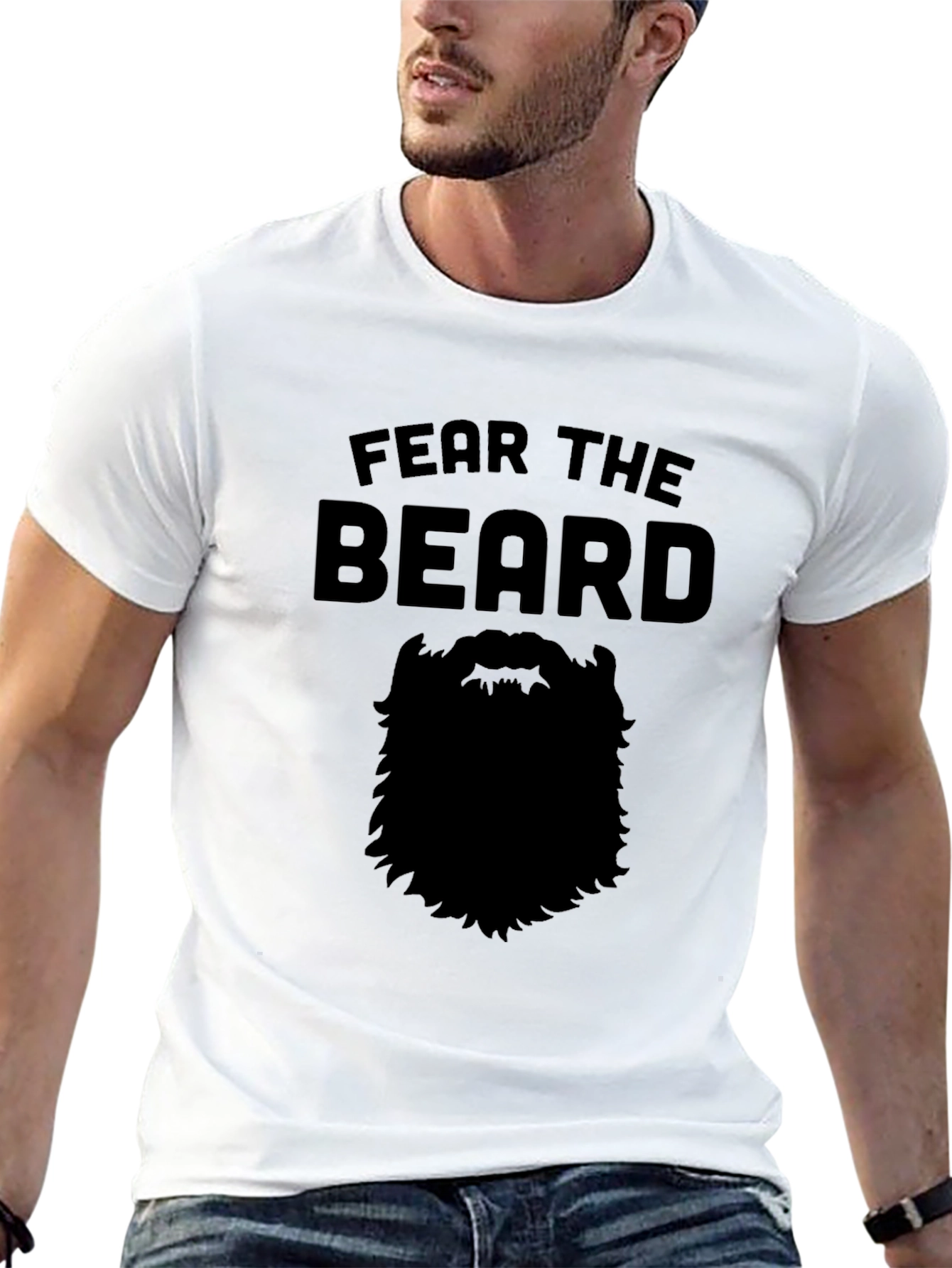 Fear the Beard Graphic Tee