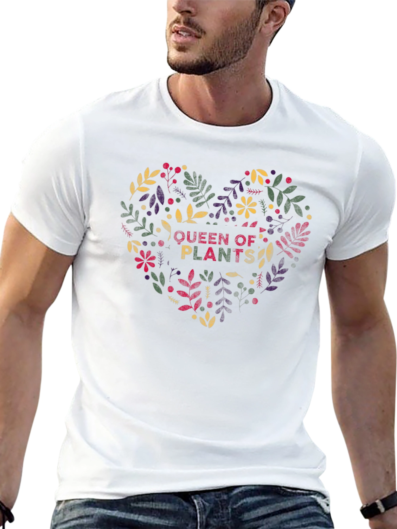 Queen of Plants Graphic Tee - Nature Lovers Shirt