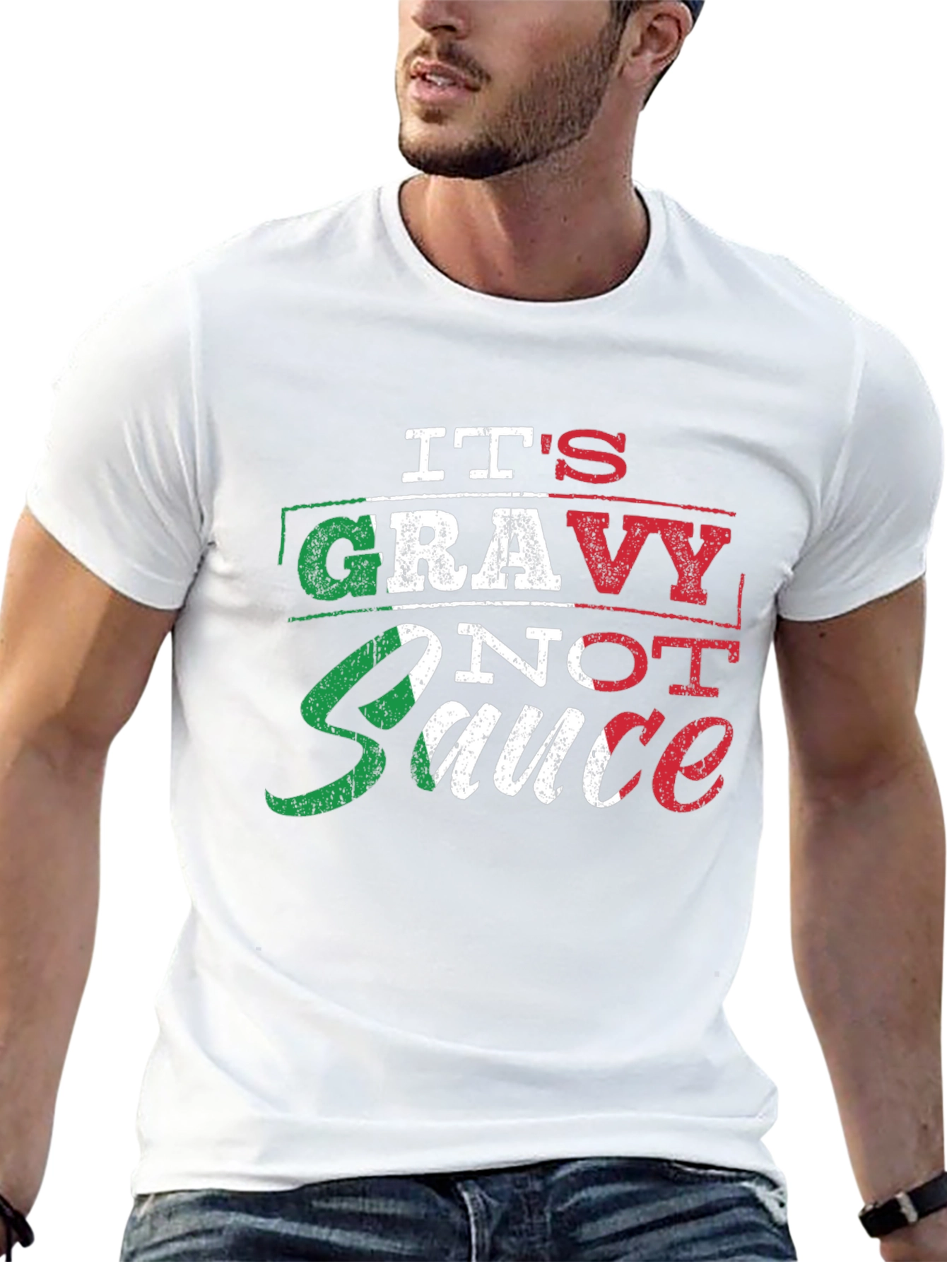 Its Gravy Not Sauce Italian Pride T-Shirt