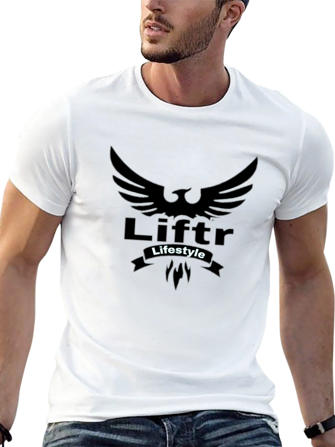Liftr Lifestyle Graphic T-Shirt - Black
