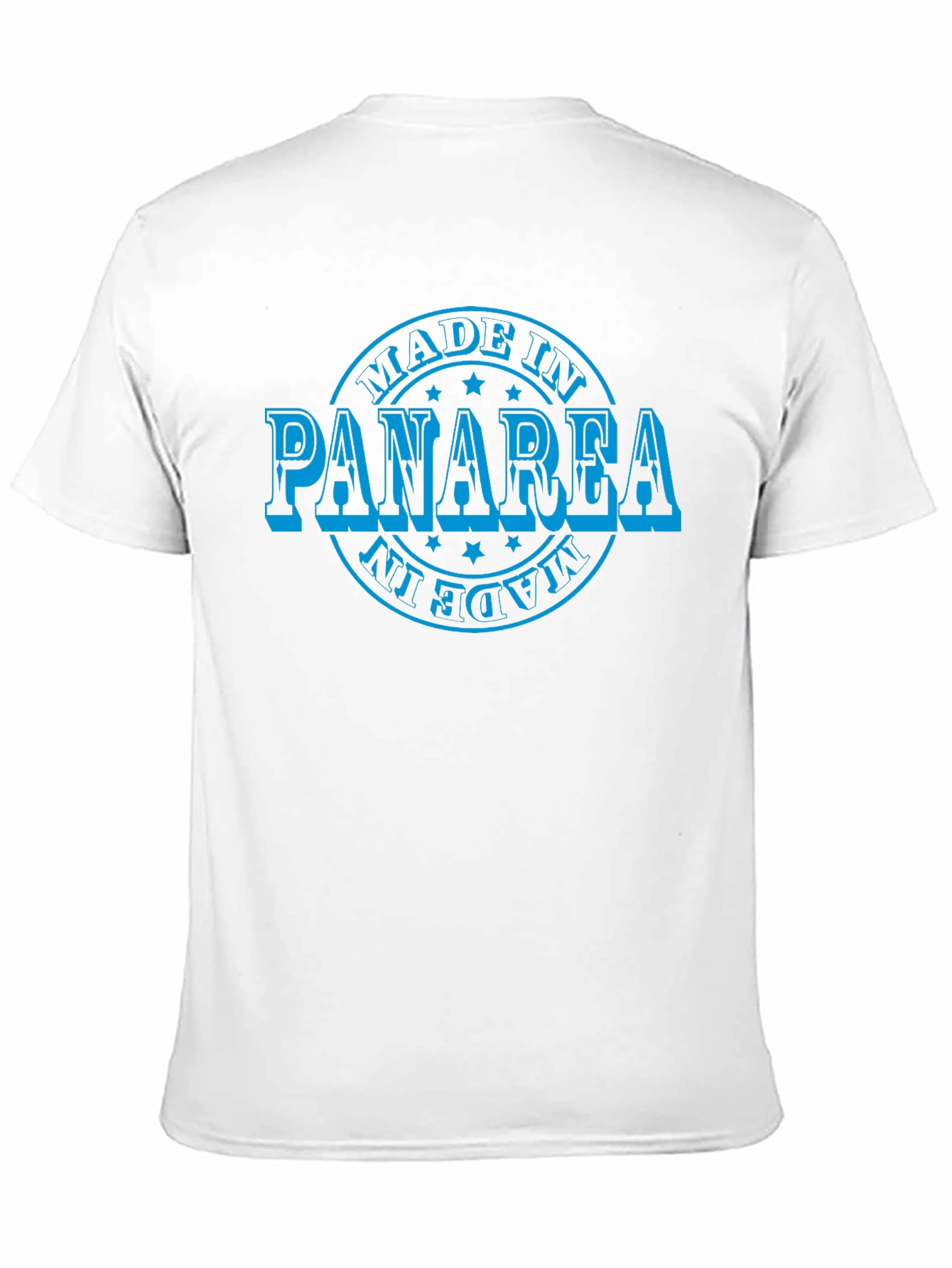 Made in Panarea T-Shirt - Black Cotton Tee