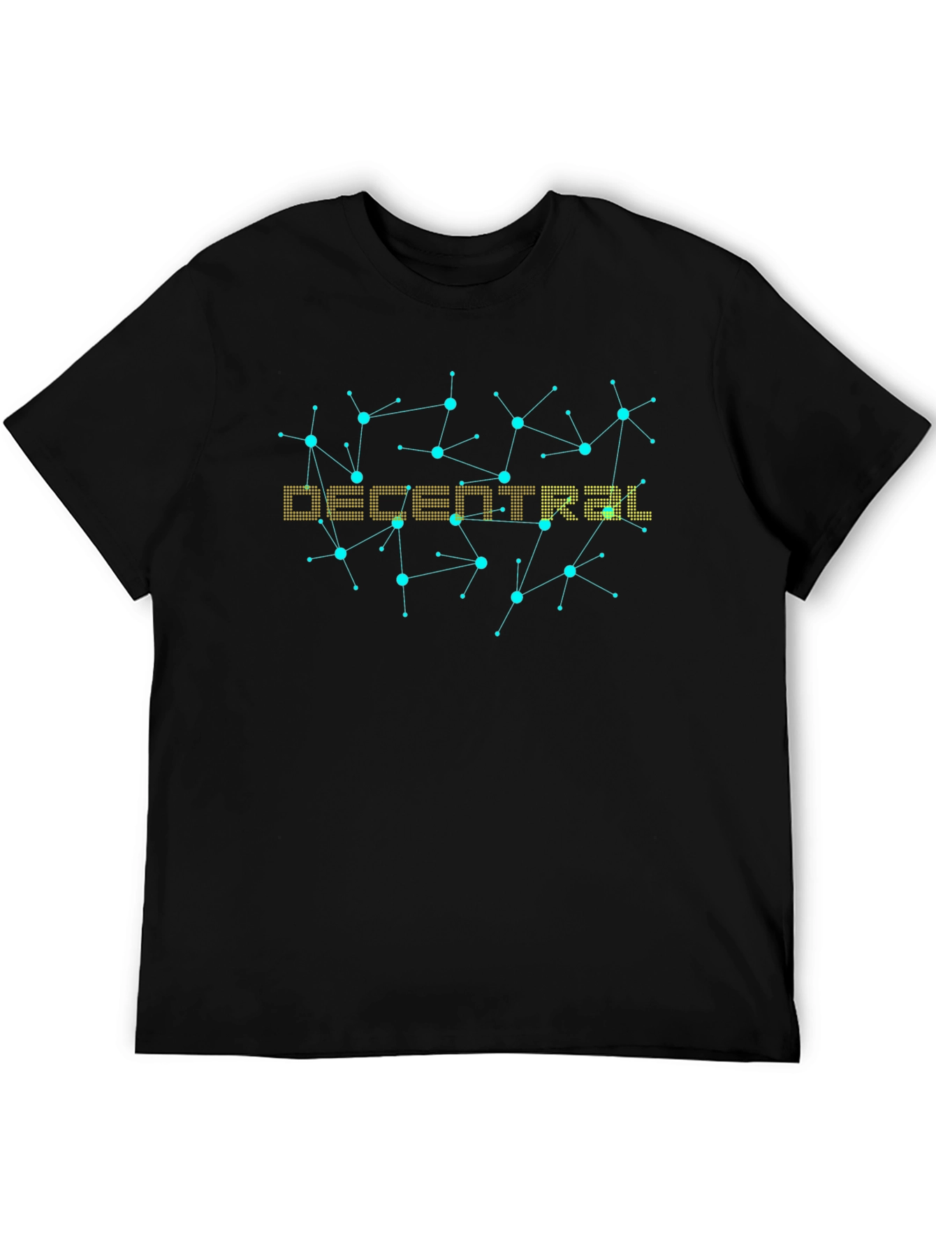 Decentral Network Graphic Tee - Modern Tech Style