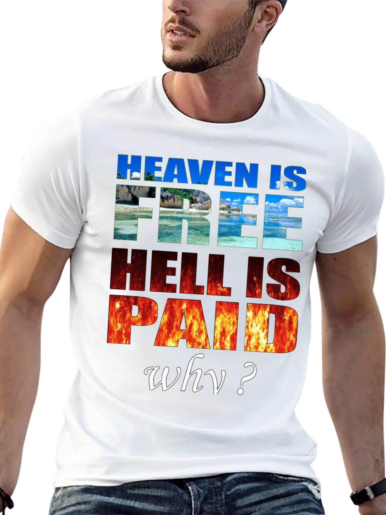 Heaven is Free Graphic T-Shirt