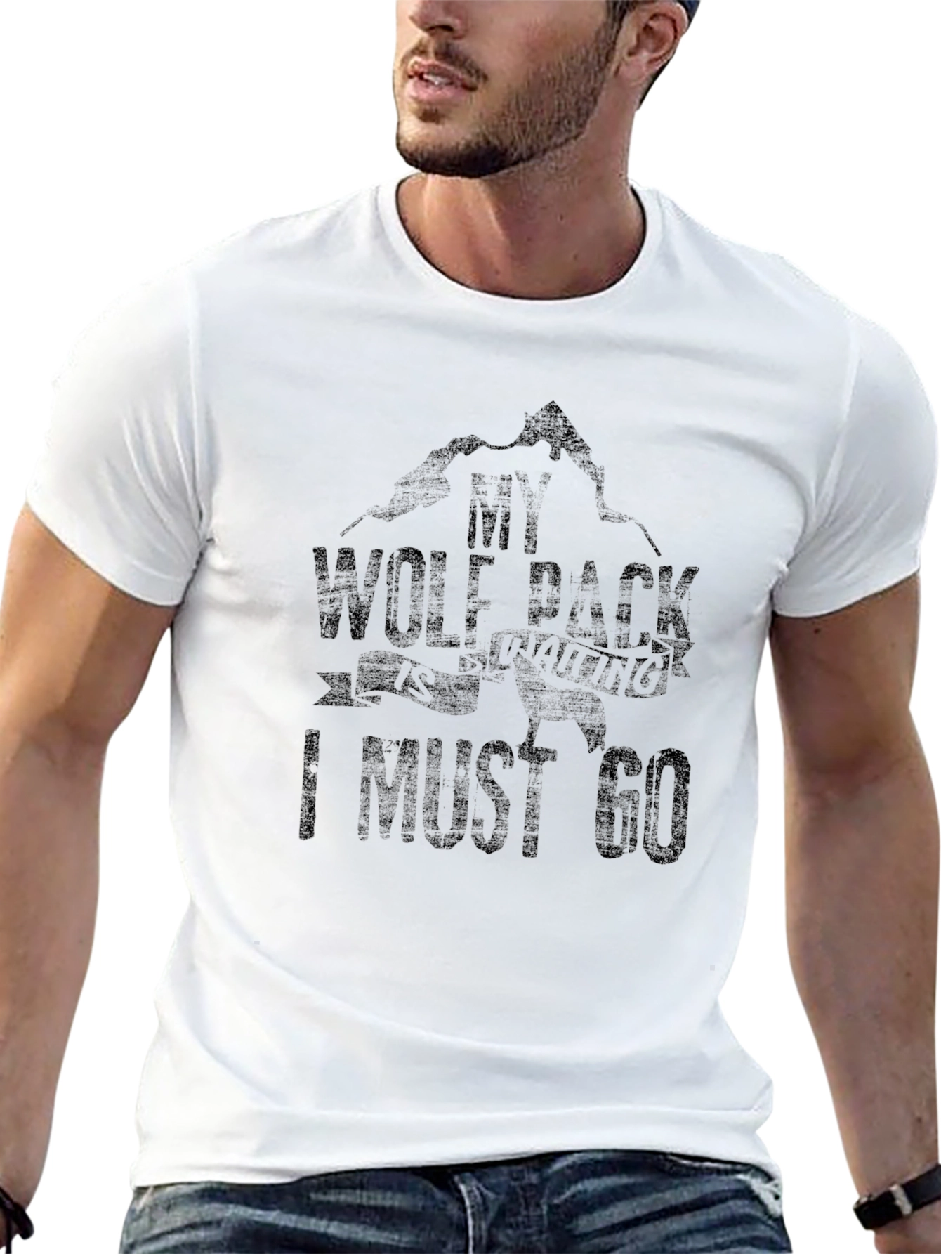 My Wolf Pack is Waiting T-Shirt