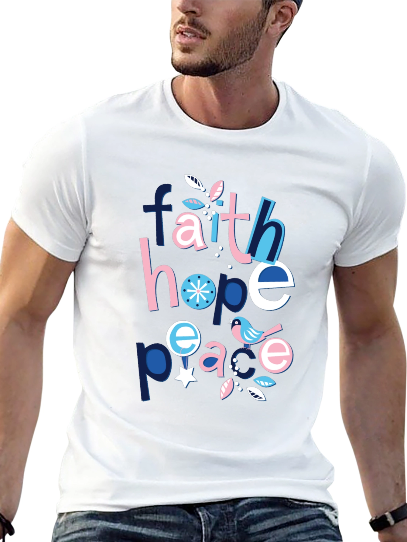 Faith Hope Peace Graphic Tee