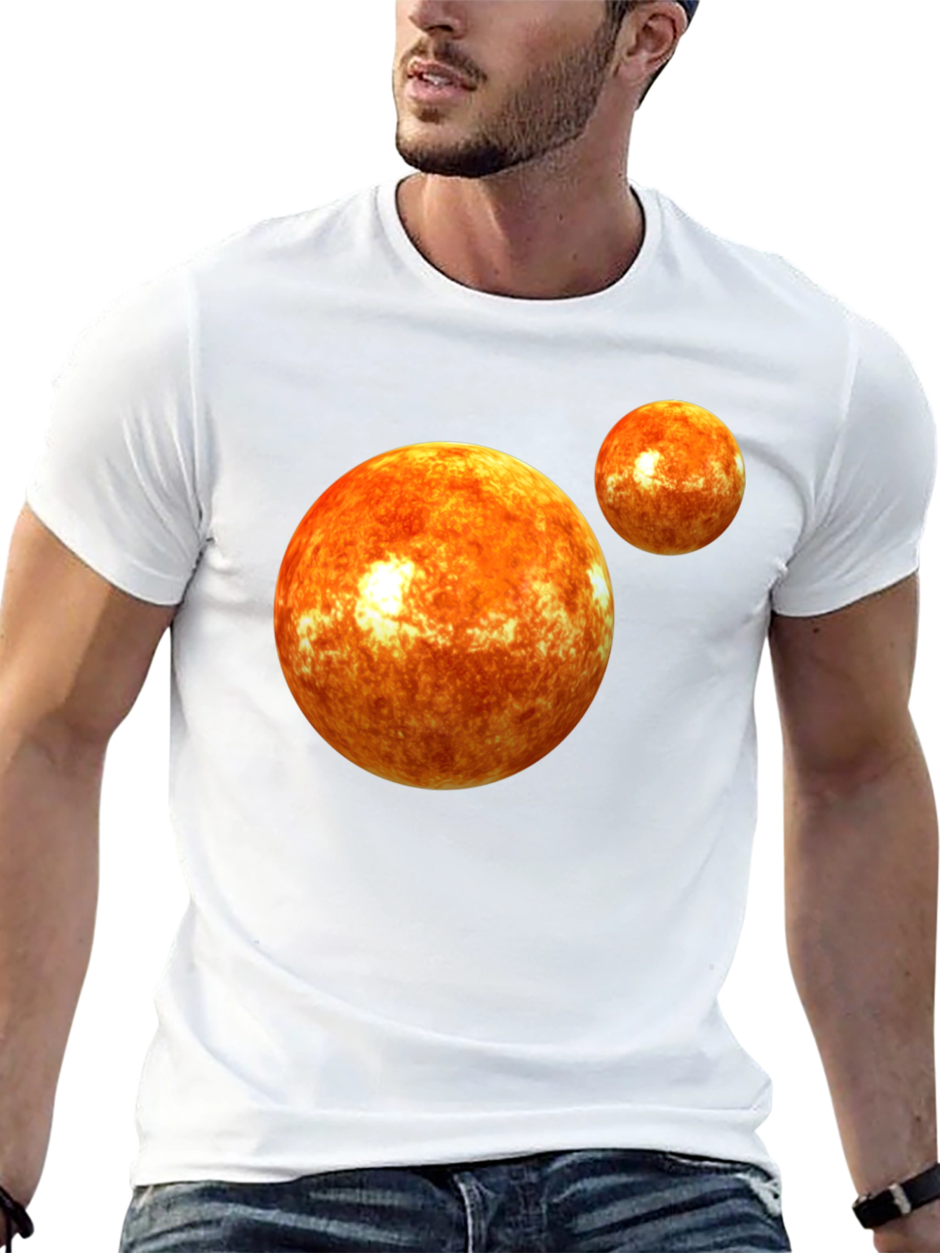Planets Graphic T-Shirt - Unique Space Design